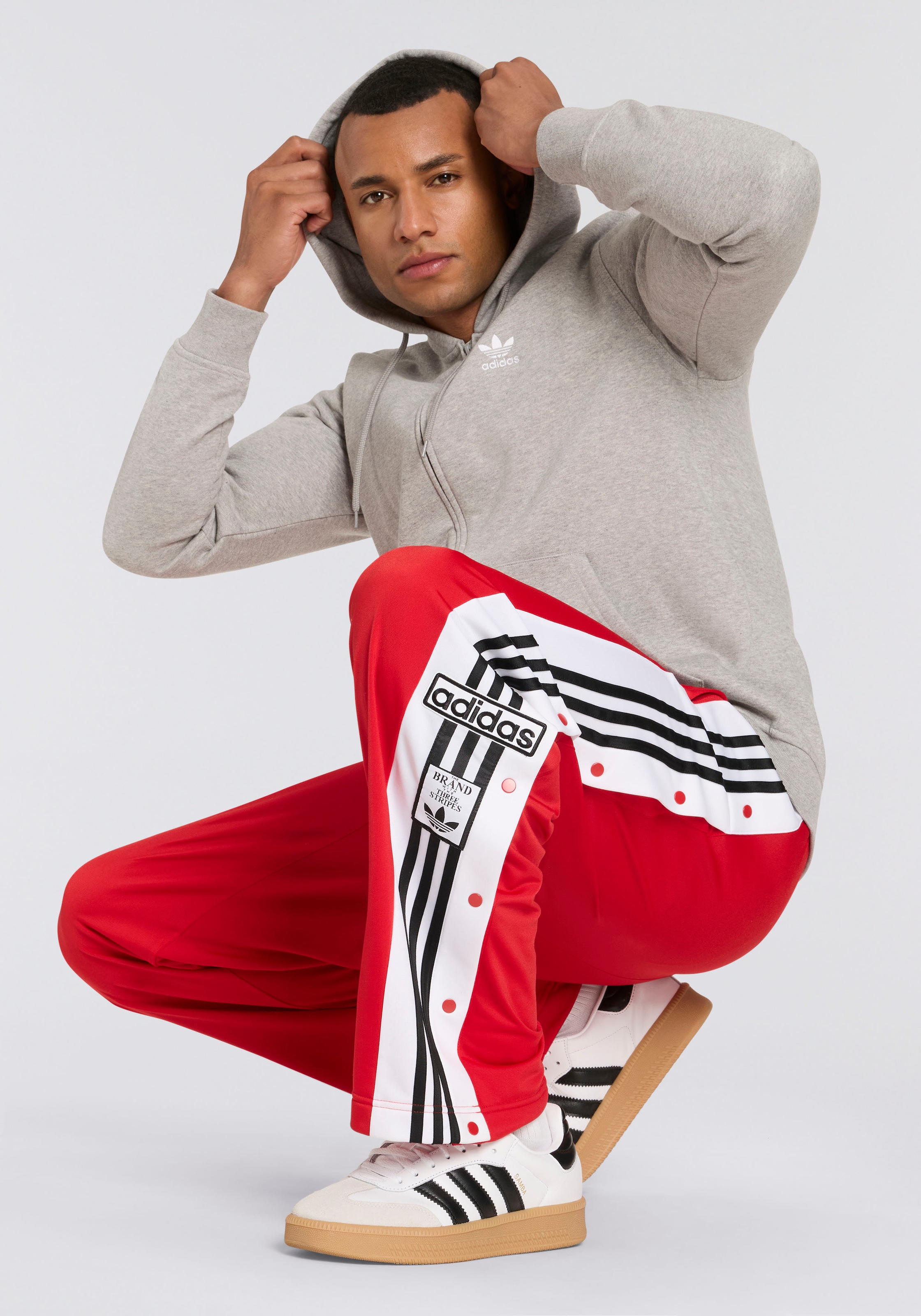 adidas Originals Kapuzensweatshirt »ESS FZ HD«, Full Zip Hoddie, Kapuzenpullover, Kapuzenjacke mit Reissverschluss