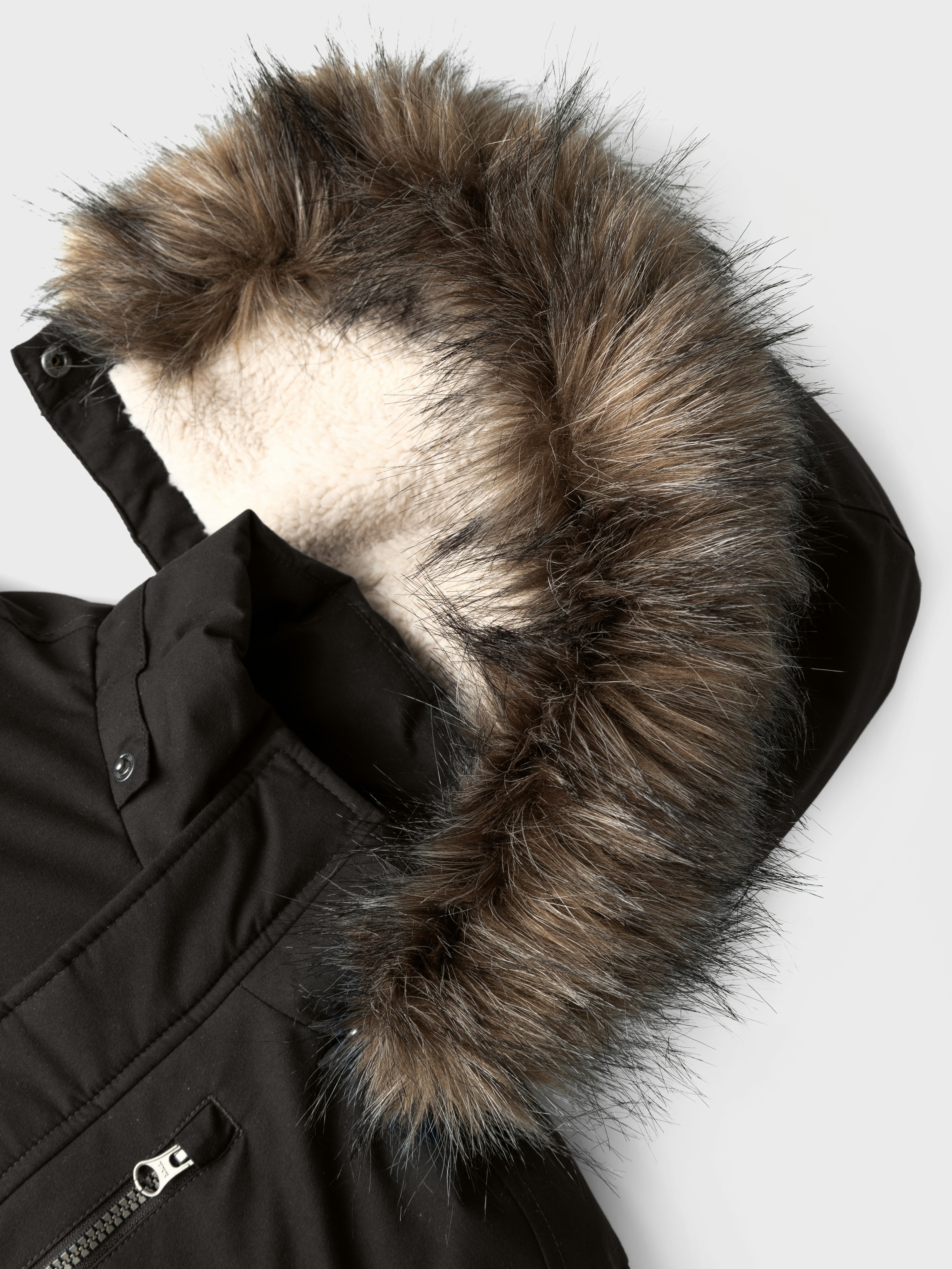 Name It Parka »NKMMASTER PARKA JACKET PB«, mit Kapuze, mit reflektierenden Detail