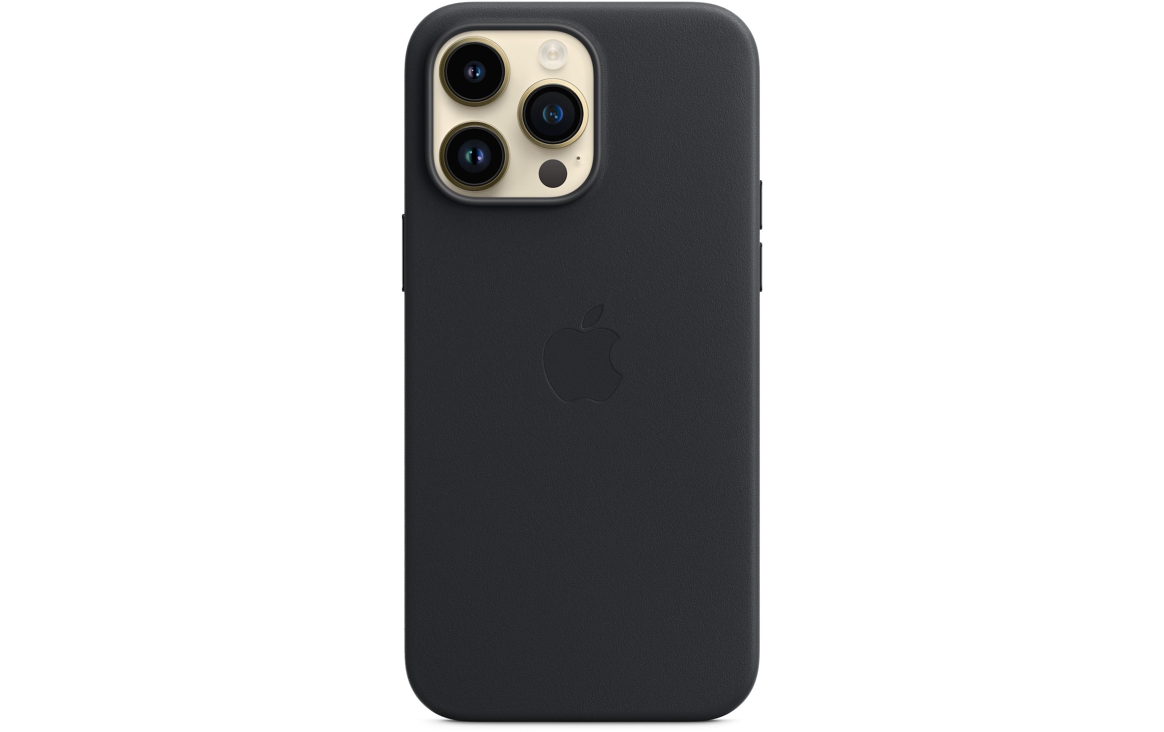 Apple Smartphone-Hülle »Pro Max Leather Case Black«, iPhone 14 Pro Max