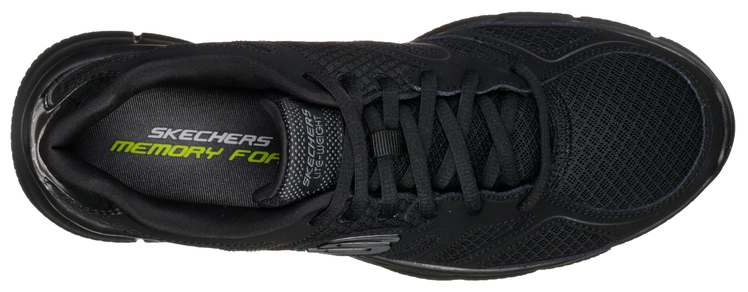 Skechers Sneaker »VERSE-FLASH POINT«, mit Memory Foam-Ausstattung, Freizeitschuh, Halbschuh, Schnürschuh