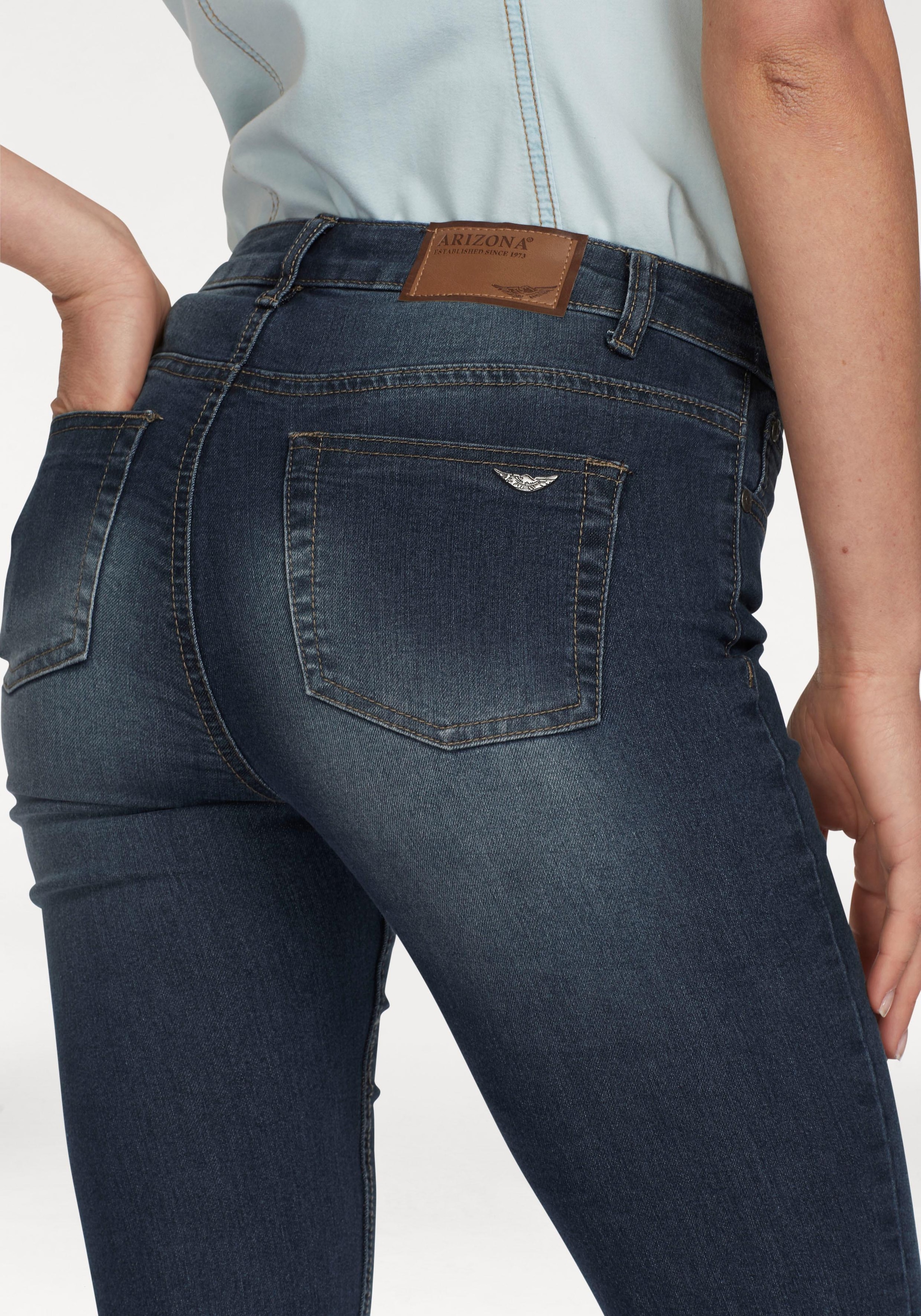 Arizona Skinny-fit-Jeans »Shaping«, High Waist online shoppen bei  Jelmoli-Versand Schweiz | Stretchjeans