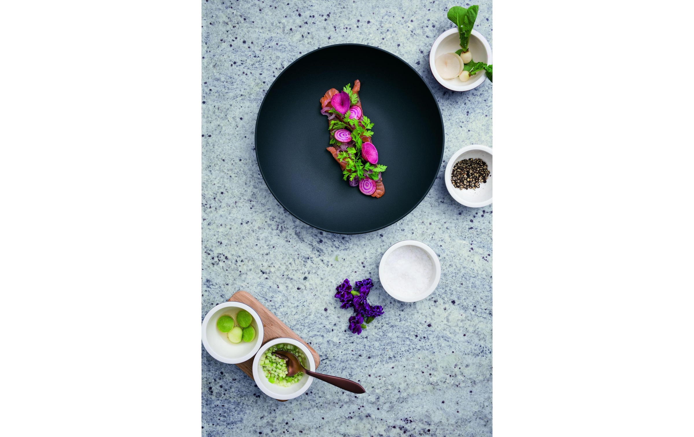 Villeroy & Boch Suppenteller »Manufacture Rock Ø 23.5 cm Schwarz«