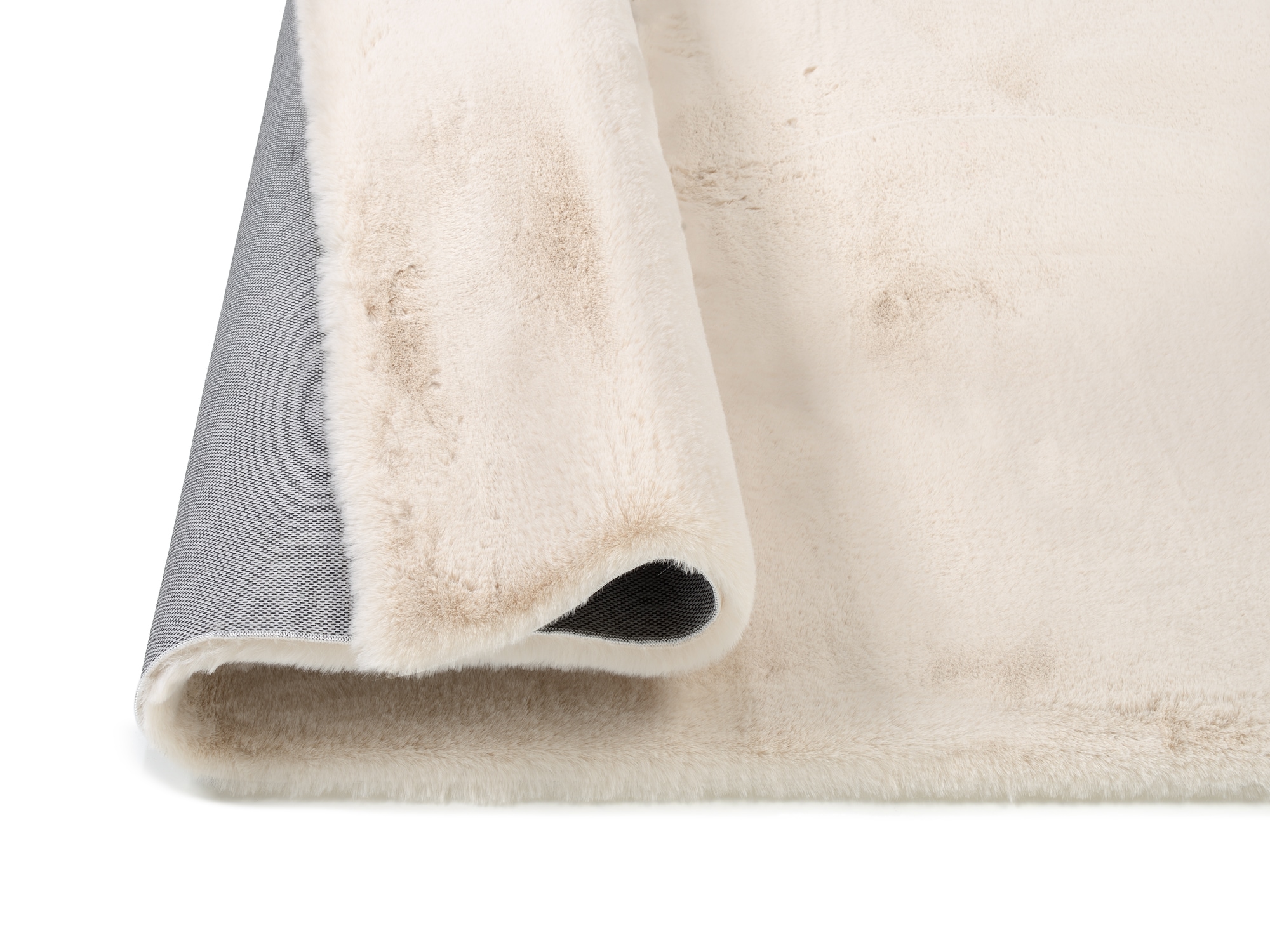 OCI DIE TEPPICHMARKE Hochflor-Teppich »ROCKY SOFT«, rechteckig, 35 mm Höhe, Kunstfell, weich, kuschelig, maschinell gewebt, Kaninchen Haptik