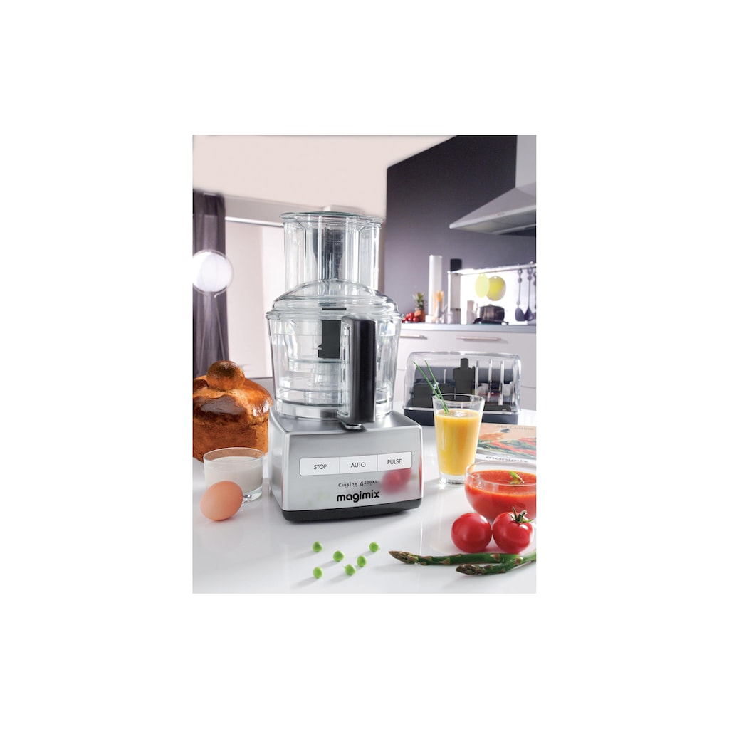 Küchenmaschine »Magimix CS 4200XL, Silberfarben«