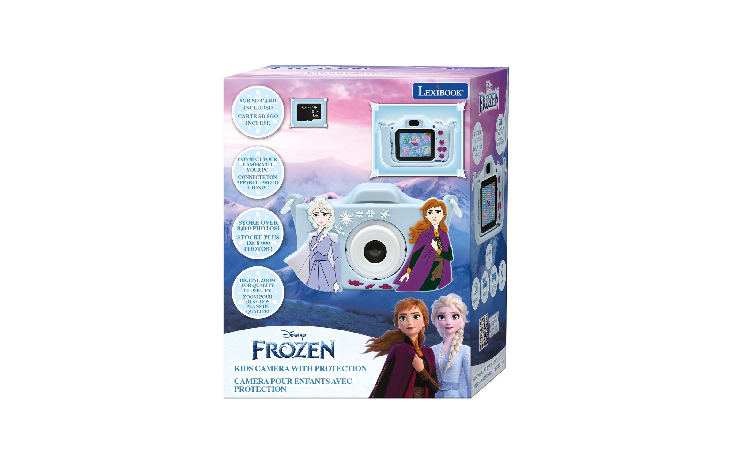 Lexibook® Spielzeug-Kamera »Schneekönigin mit Schutz«, (1 tlg.)