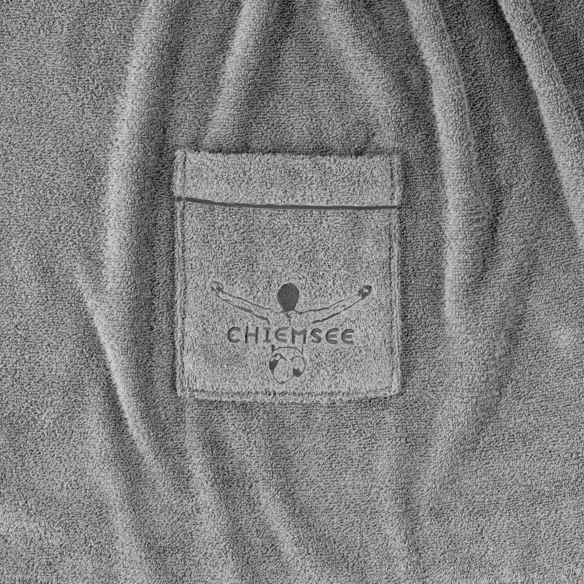 Chiemsee Kilt »Chiemsee Herren Saunakilt Venice, ideal für Sauna & Spa«, (1 St.), Logostickerei auf der Tasche