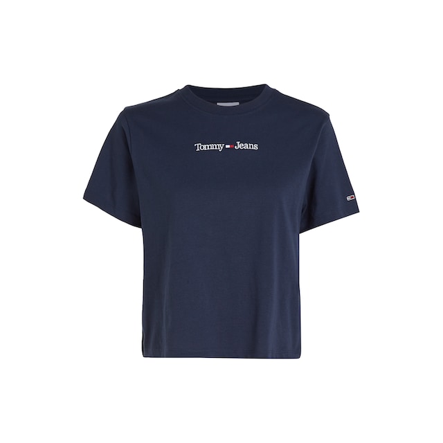 Tommy Jeans Kurzarmshirt »TJW CLS SERIF LINEAR TEE«, mit Tommy Jeans Linear  Logoschriftzug online bestellen | Jelmoli-Versand