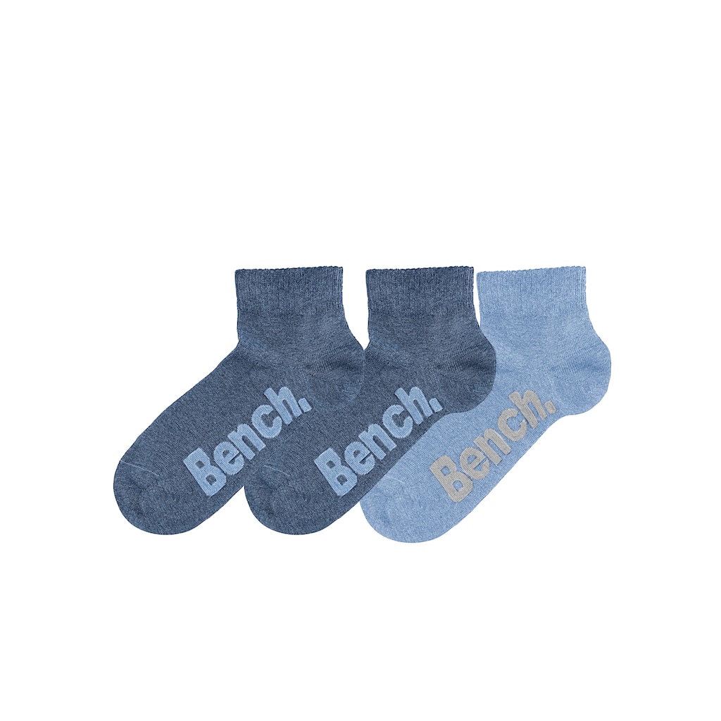 Bench. Kurzsocken, (Set, 3 Paar)