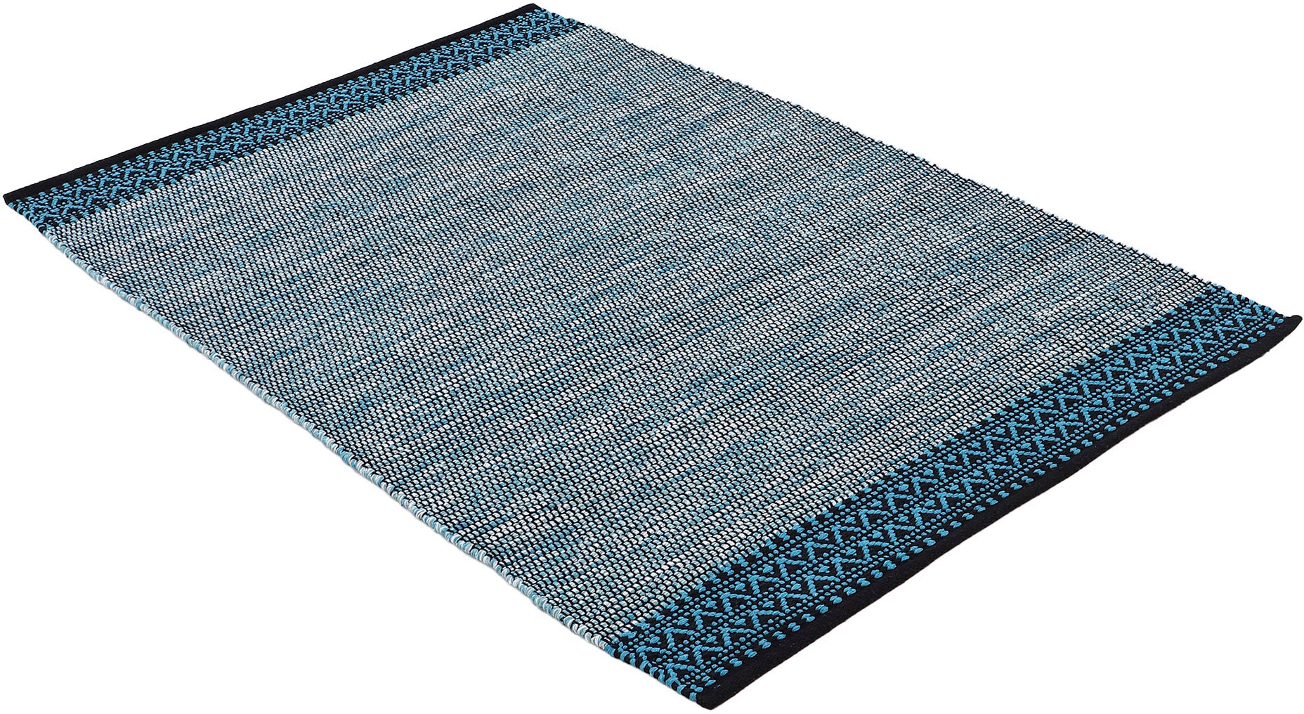 carpetfine Teppich »Kelim Mia«, rechteckig, 6 mm Höhe, Baumwolle Wendeteppich, Wohnzimmer