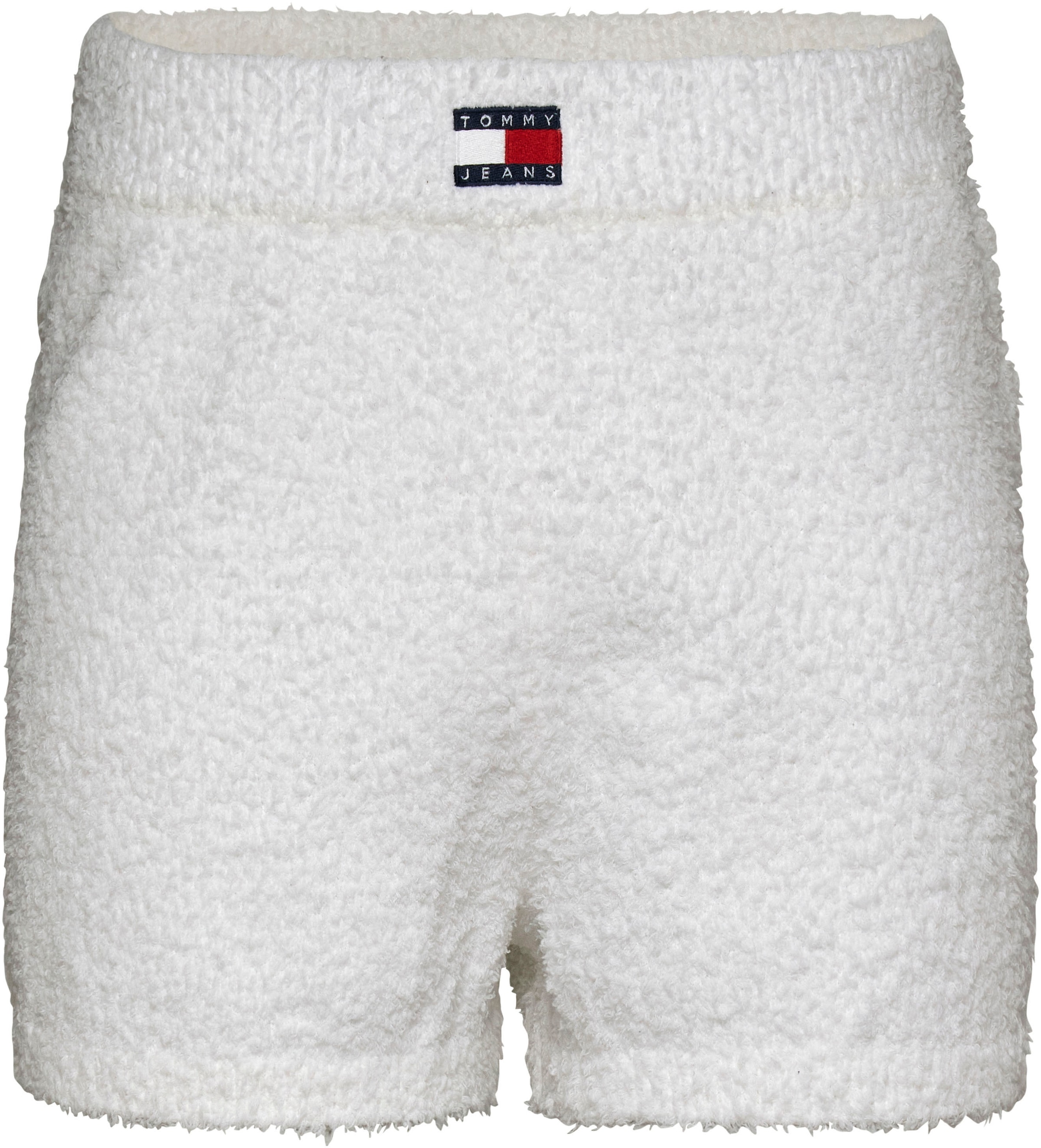 Tommy Jeans Shorts »TJW BADGE KNIT SHORTS«, mit Tommy-Jeans Flagge