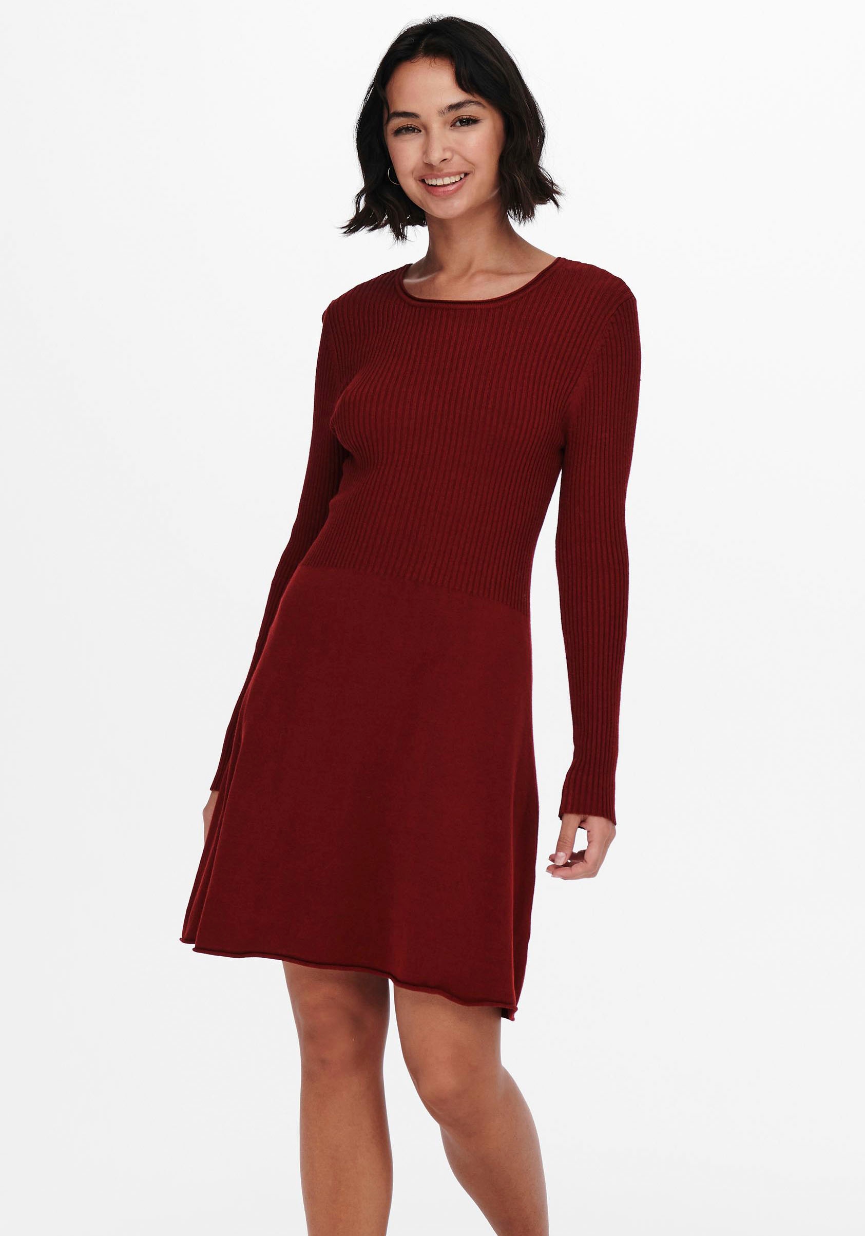 ONLY »ONLALMA O-NECK Jelmoli-Versand shoppen online NOOS« KNT | L/S Strickkleid DRESS