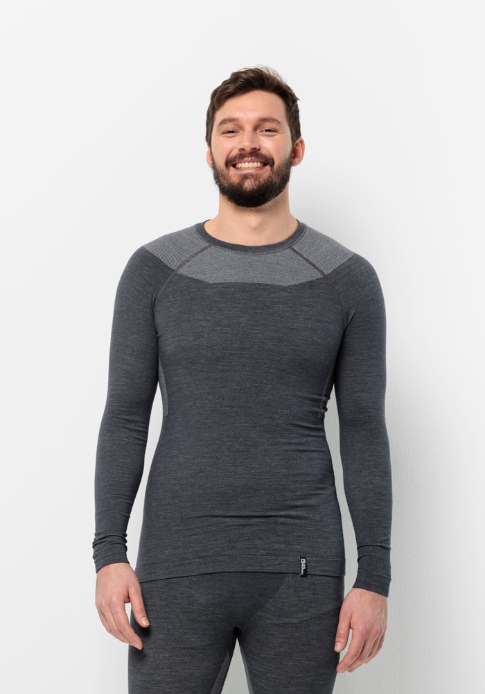 Langarmshirt »SEAMLESS WOOL L/S M«