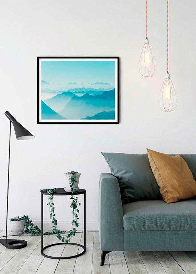 Komar (1 »Mountains Jelmoli-Online kaufen Wohnzimmer Poster im View«, St.), Shop Natur, Kinderzimmer, Schlafzimmer, ❤