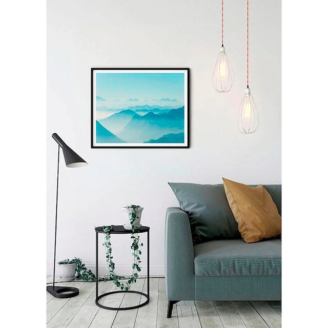 ❤ Komar Poster »Mountains View«, Natur, (1 St.), Kinderzimmer, Schlafzimmer,  Wohnzimmer kaufen im Jelmoli-Online Shop