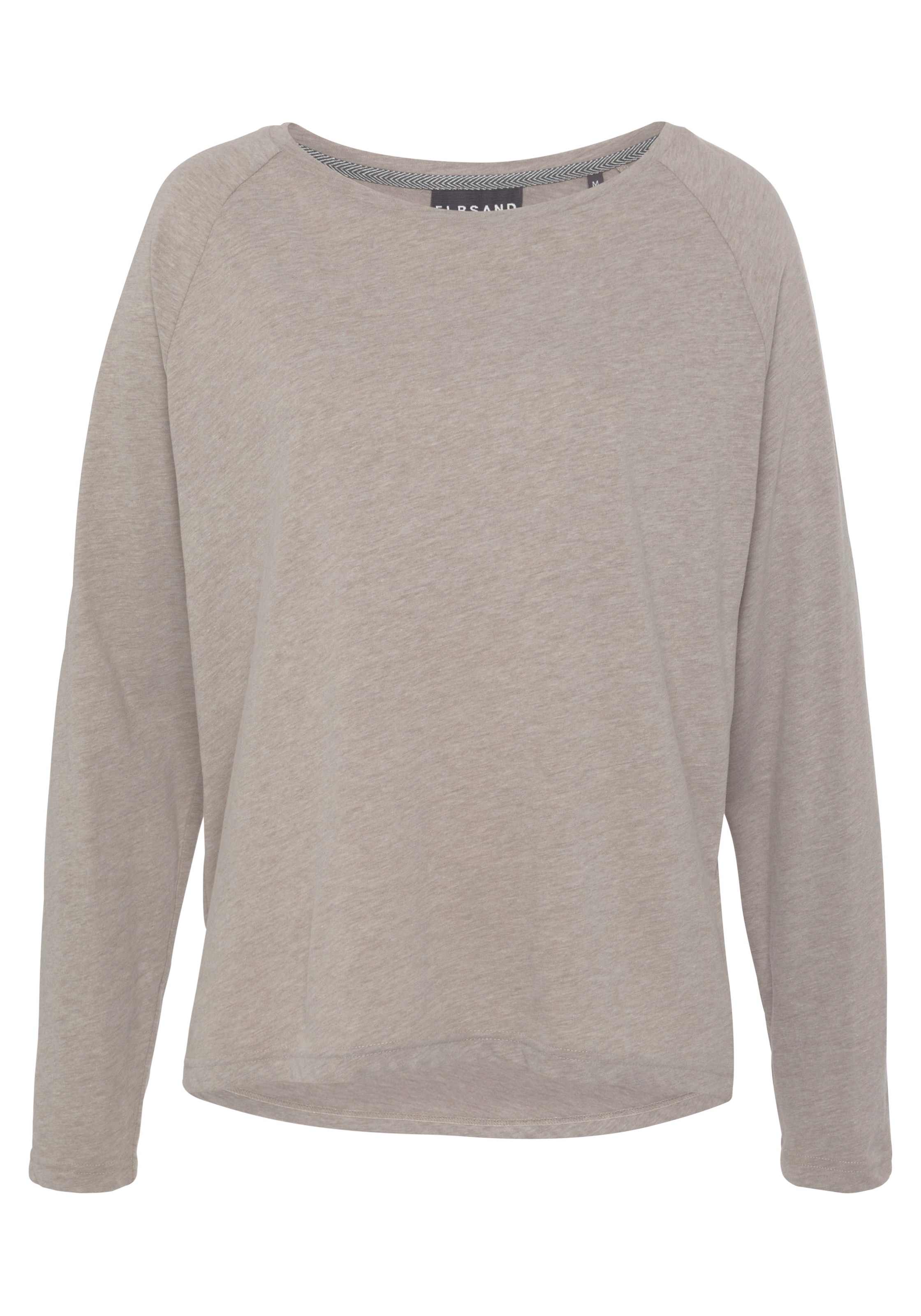 Longsleeve Logodruck hinten, kaufen Jelmoli-Versand bei »Tira«, mit Schweiz Elbsand online sportlich-casual Langarmshirt,