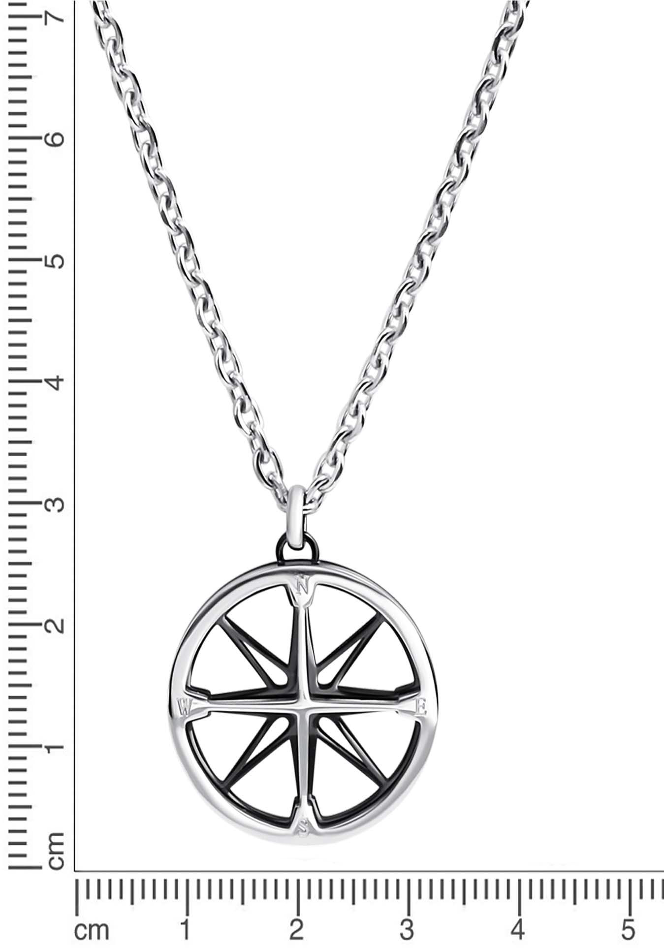 Firetti Kette mit Anhänger »Schmuck Geschenk Glückssymbol Windrose für Hoffnung & Schutz«