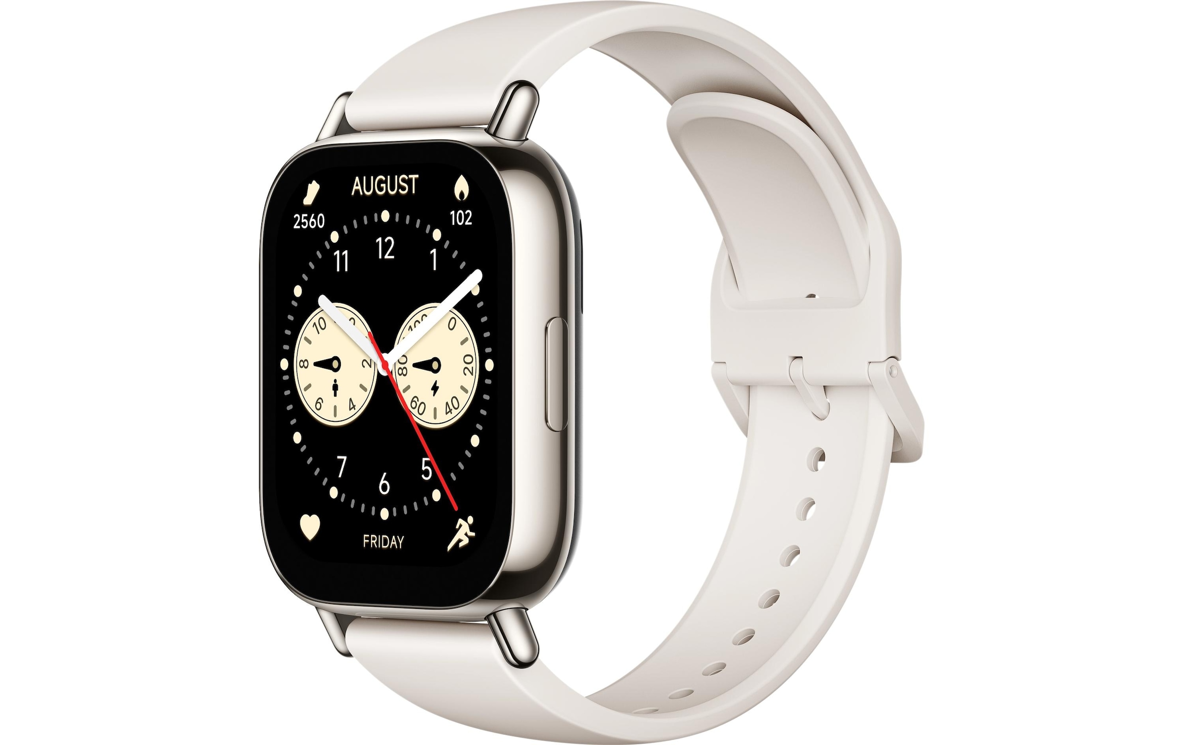 Xiaomi Smartwatch »Redmi Watch 5 Lite«, (/ 1.96 Zoll), Kompass, integriertes GPS