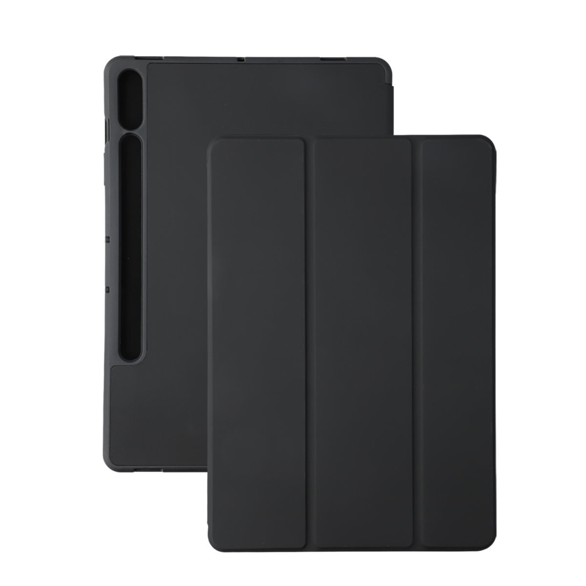4smarts Tablet-Hülle »Folio Case Basic für Samsung Galaxy Tab S10+«, Backcover, Schutzhülle, Tabletschutzhülle, Case, Schutzcase, stossfest
