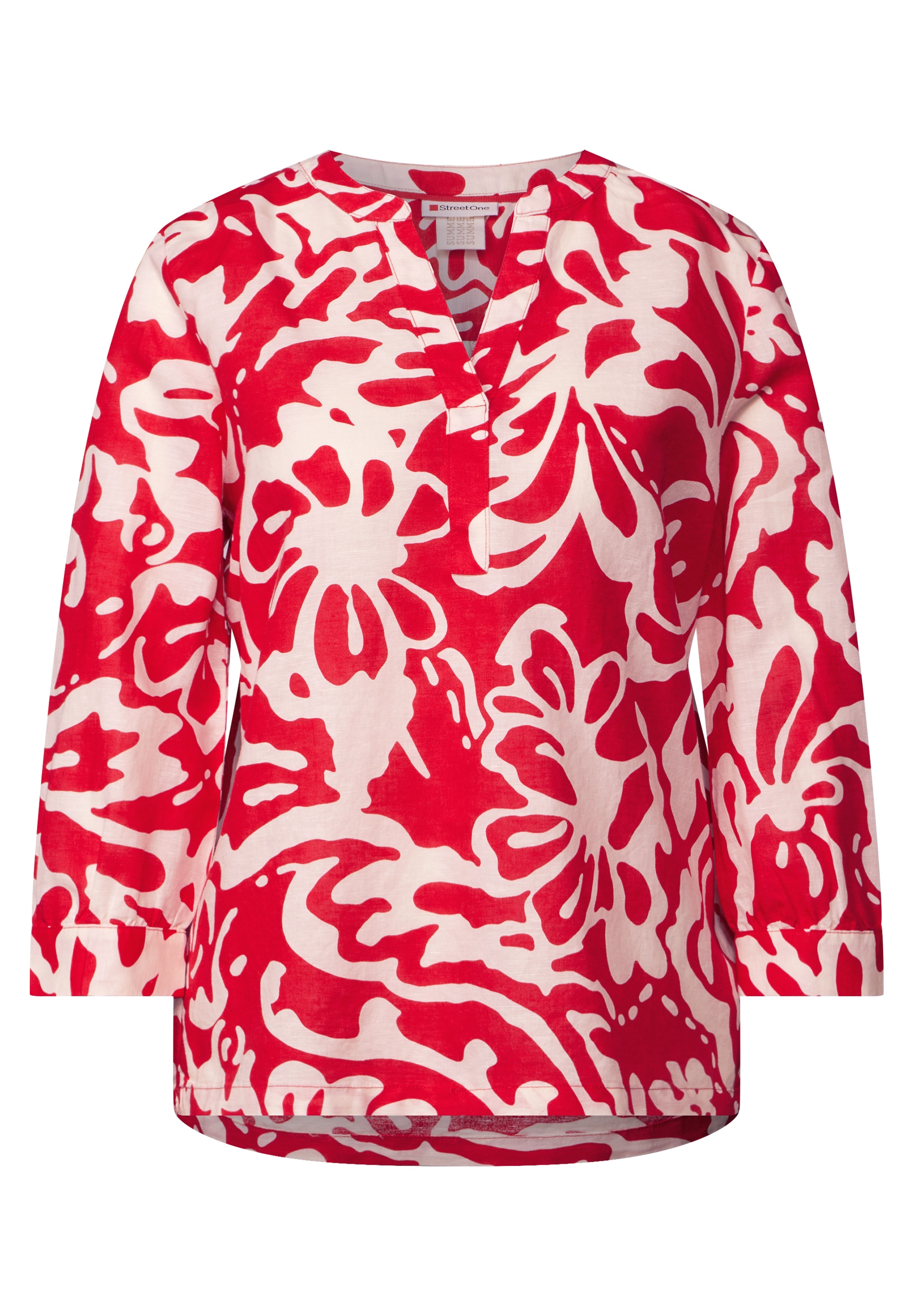 STREET ONE Klassische Bluse, mit All-Over Print