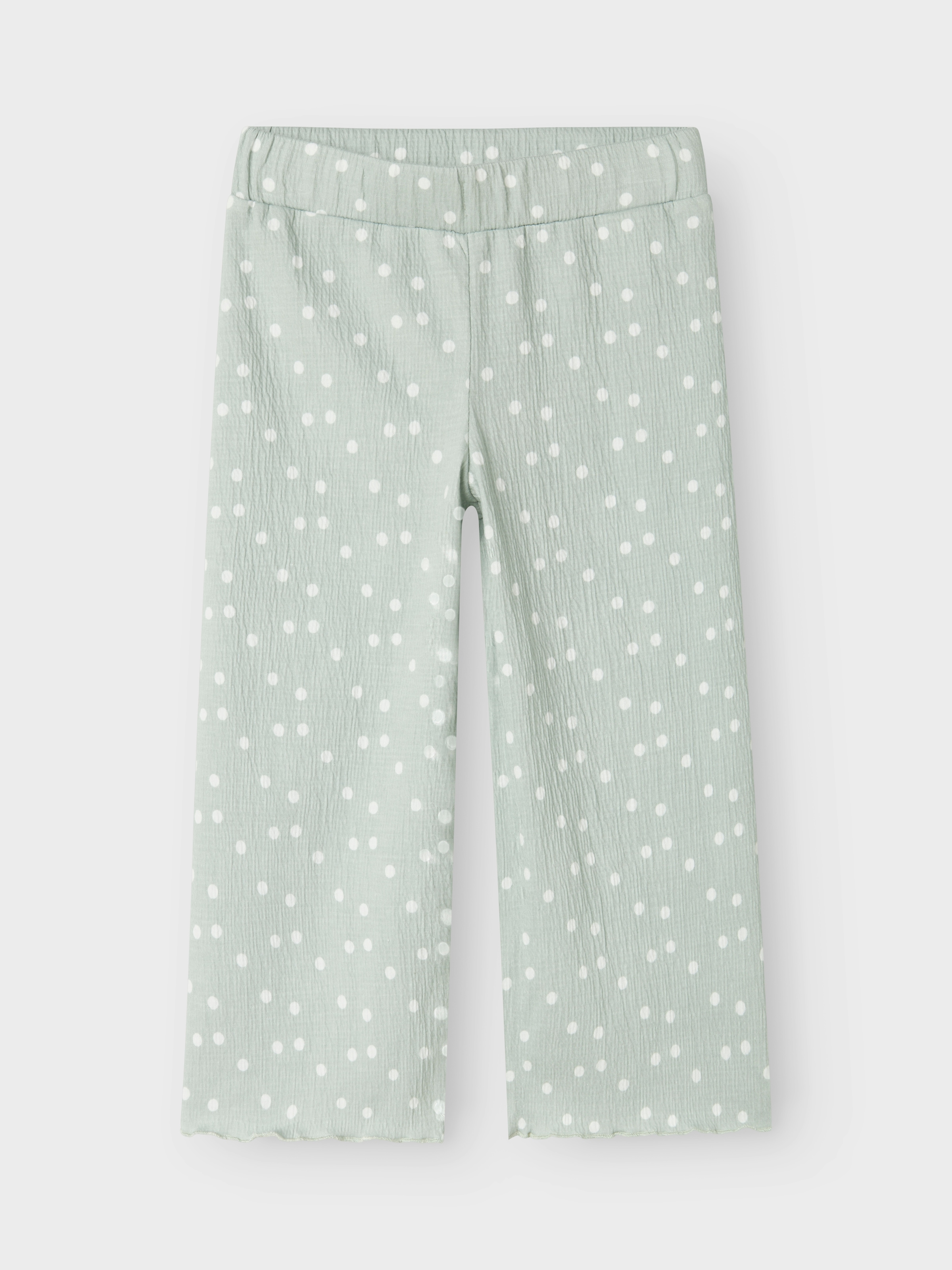 Name It Schlupfhose »NMFJUDY WIDE PANT« mit süsser Wellenkante am Bein