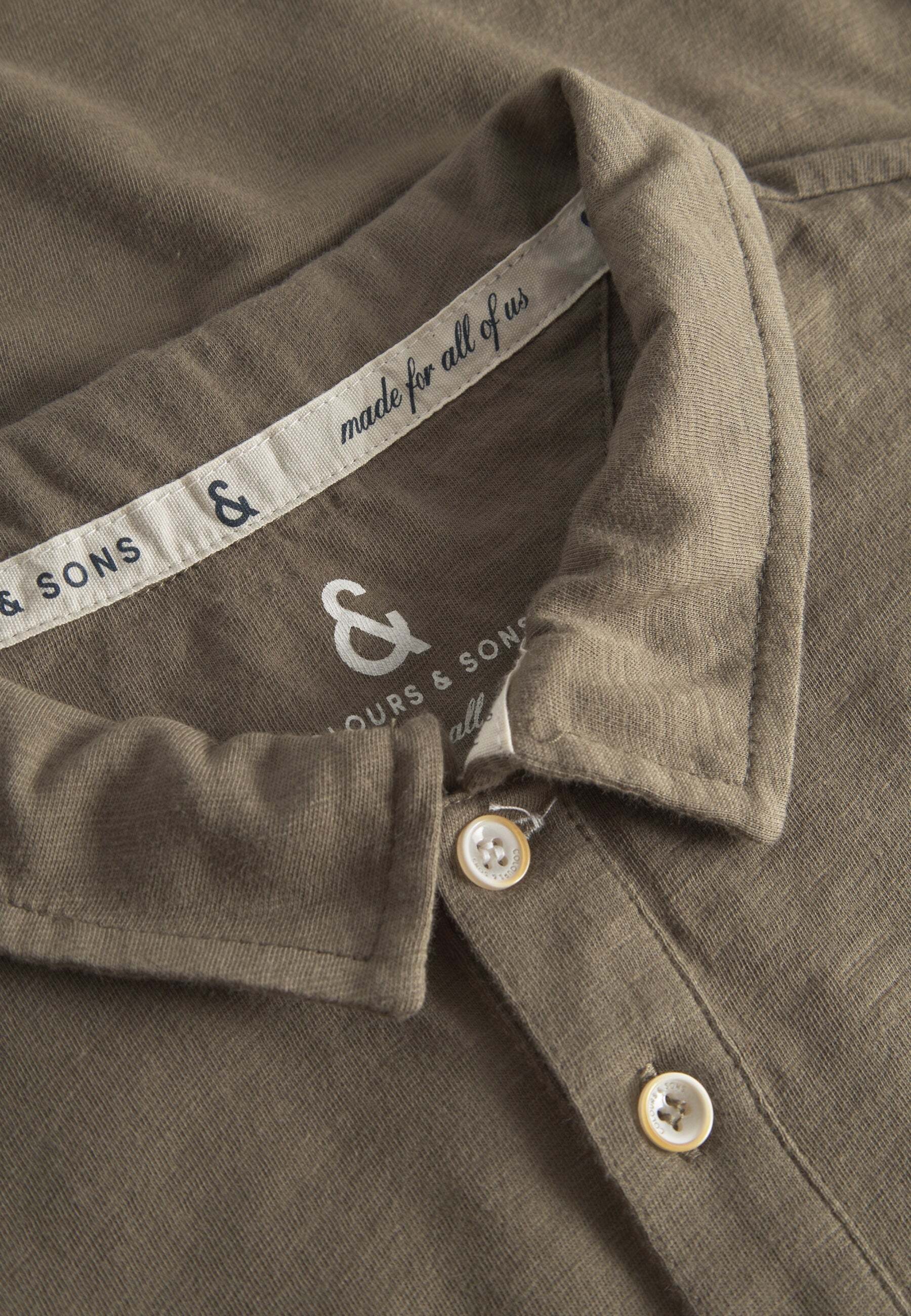 colours & sons Poloshirt »colours & sons Polo Polo Slub«