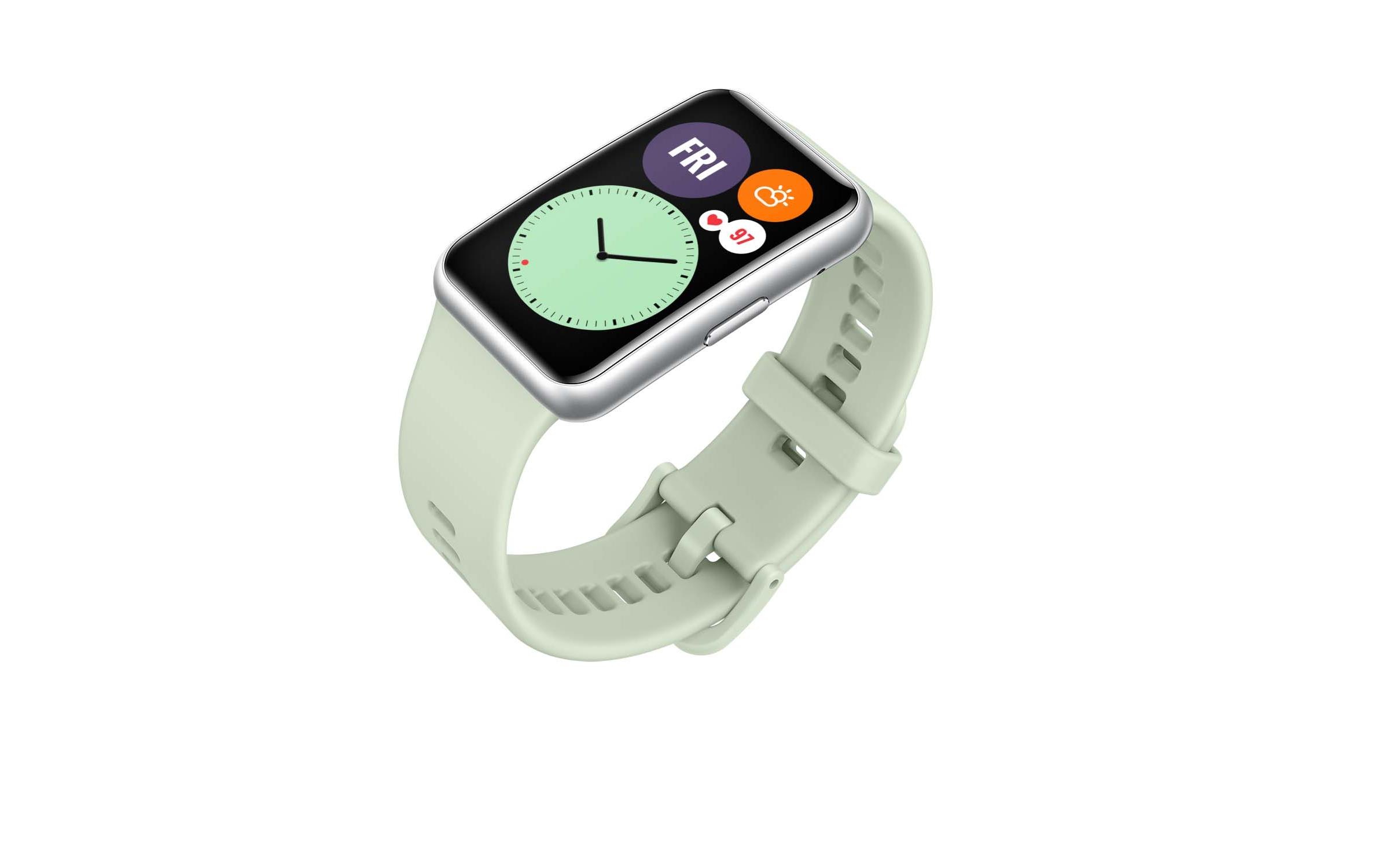 Huawei Smartwatch »Fit Mint Green«, (41,6 cm / 1,64 Zoll), Garmin, 4 GB