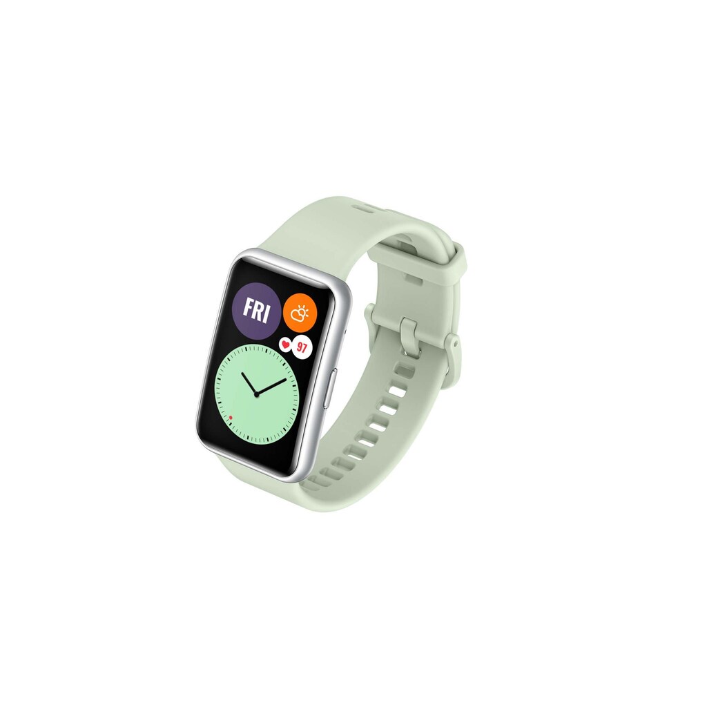Huawei Smartwatch »Fit Mint Green«, (Garmin)