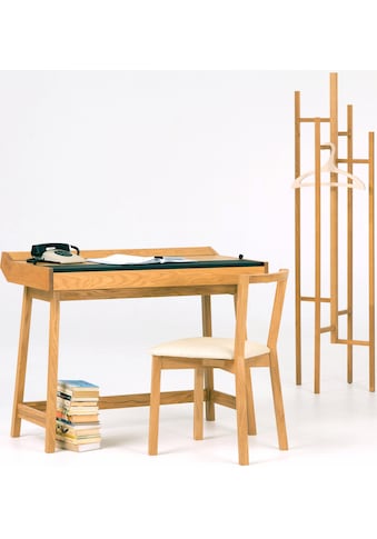Woodman Schreibtisch »Brompton«, im skandinavian Design, Gestell aus massiver Eiche kaufen
