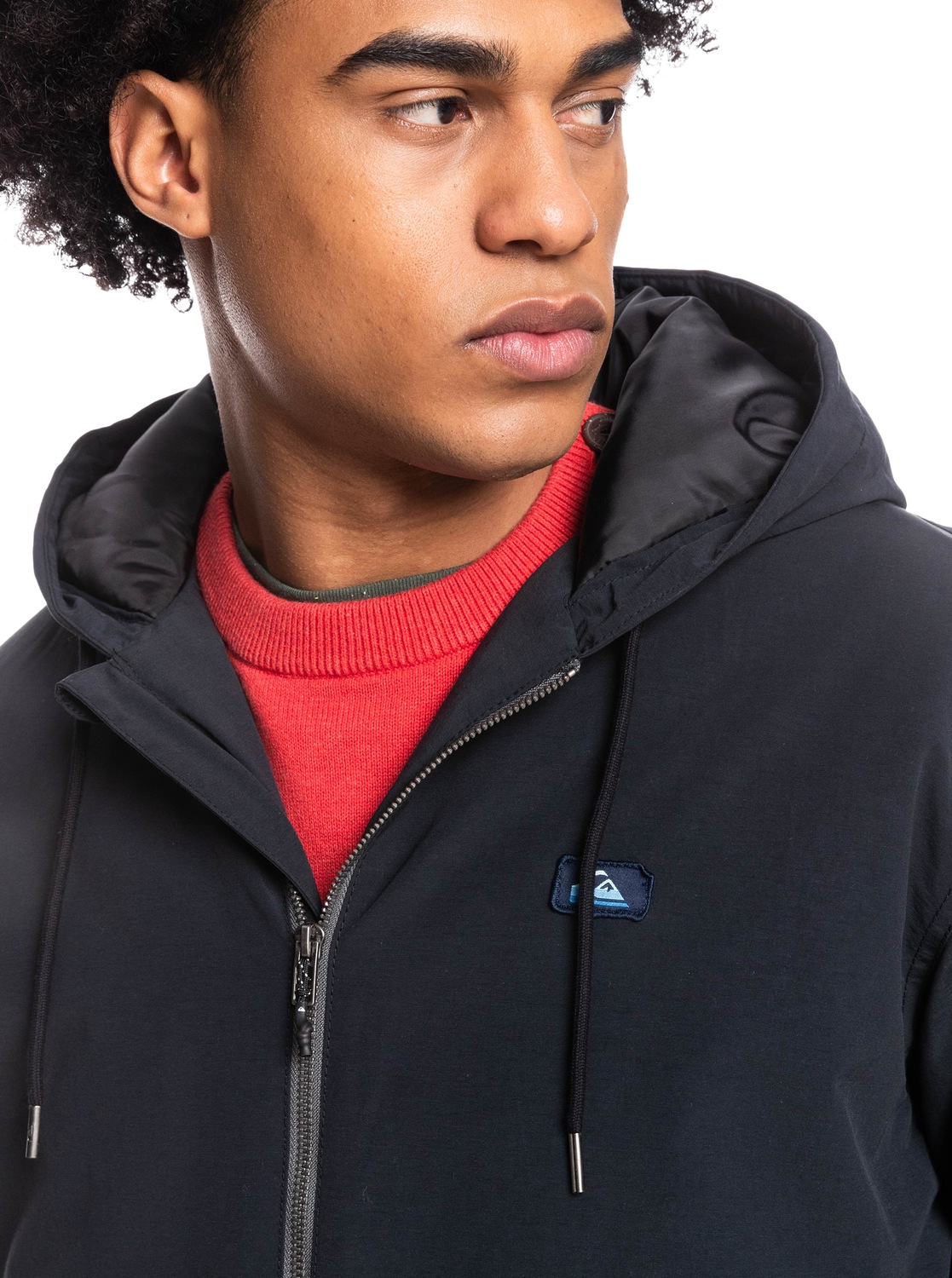 Quiksilver Outdoorjacke »Classik Quilted«, mit Kapuze