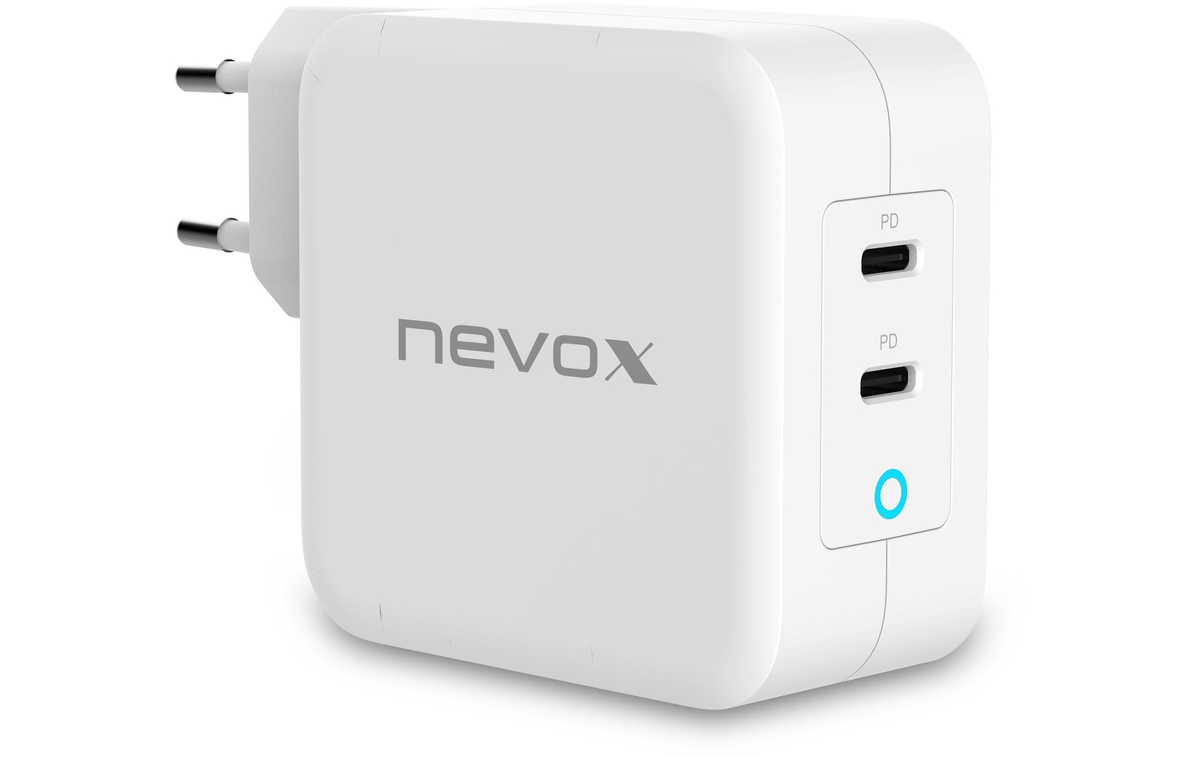 nevox Smartphone-Ladegerät »Dual USB-C Power Delivery 100 W«