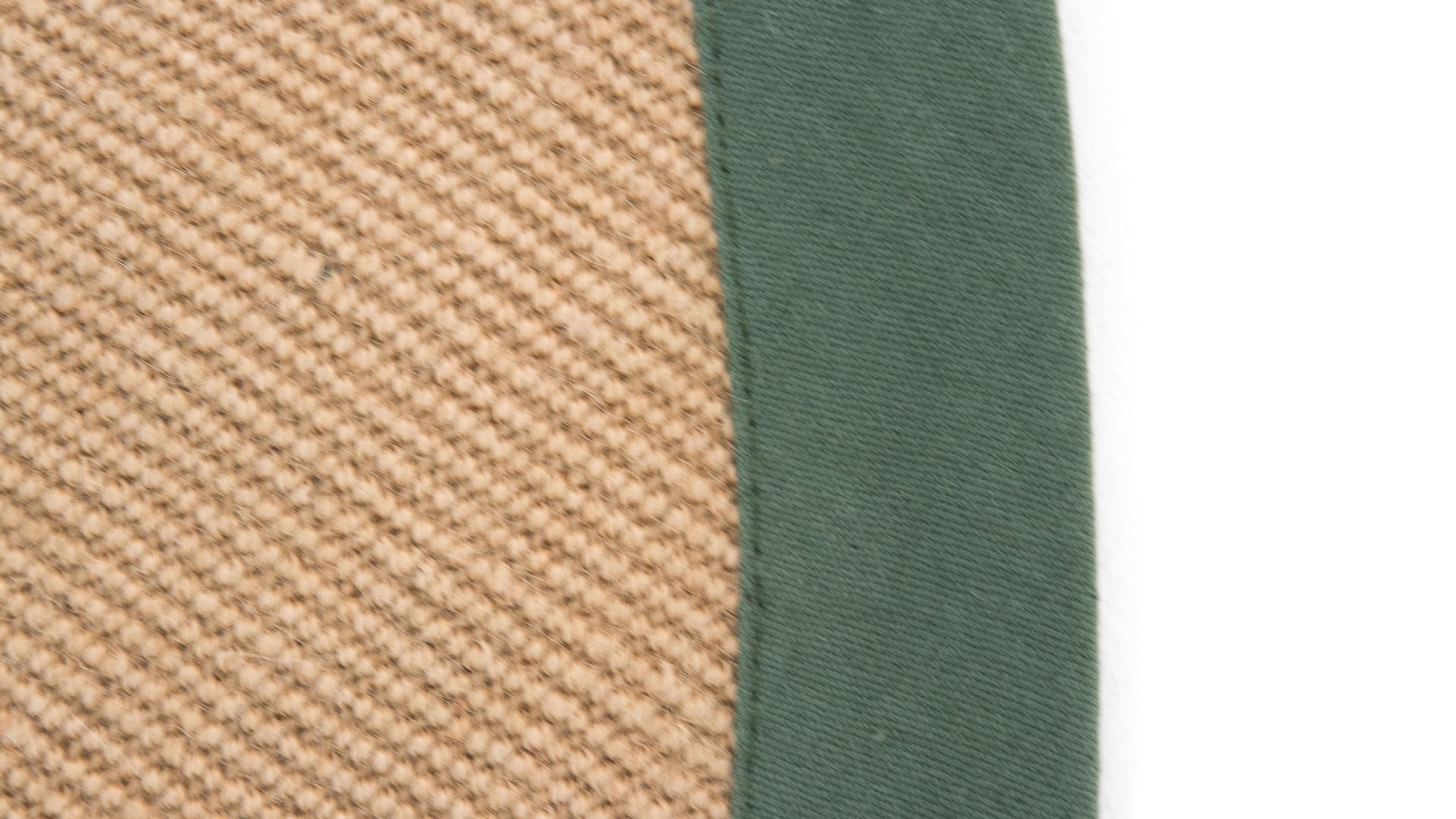 carpetfine Sisalteppich »Sisal«, rund, 5 mm Höhe, mit farbiger Bordüre, Anti-Rutsch Rückseite