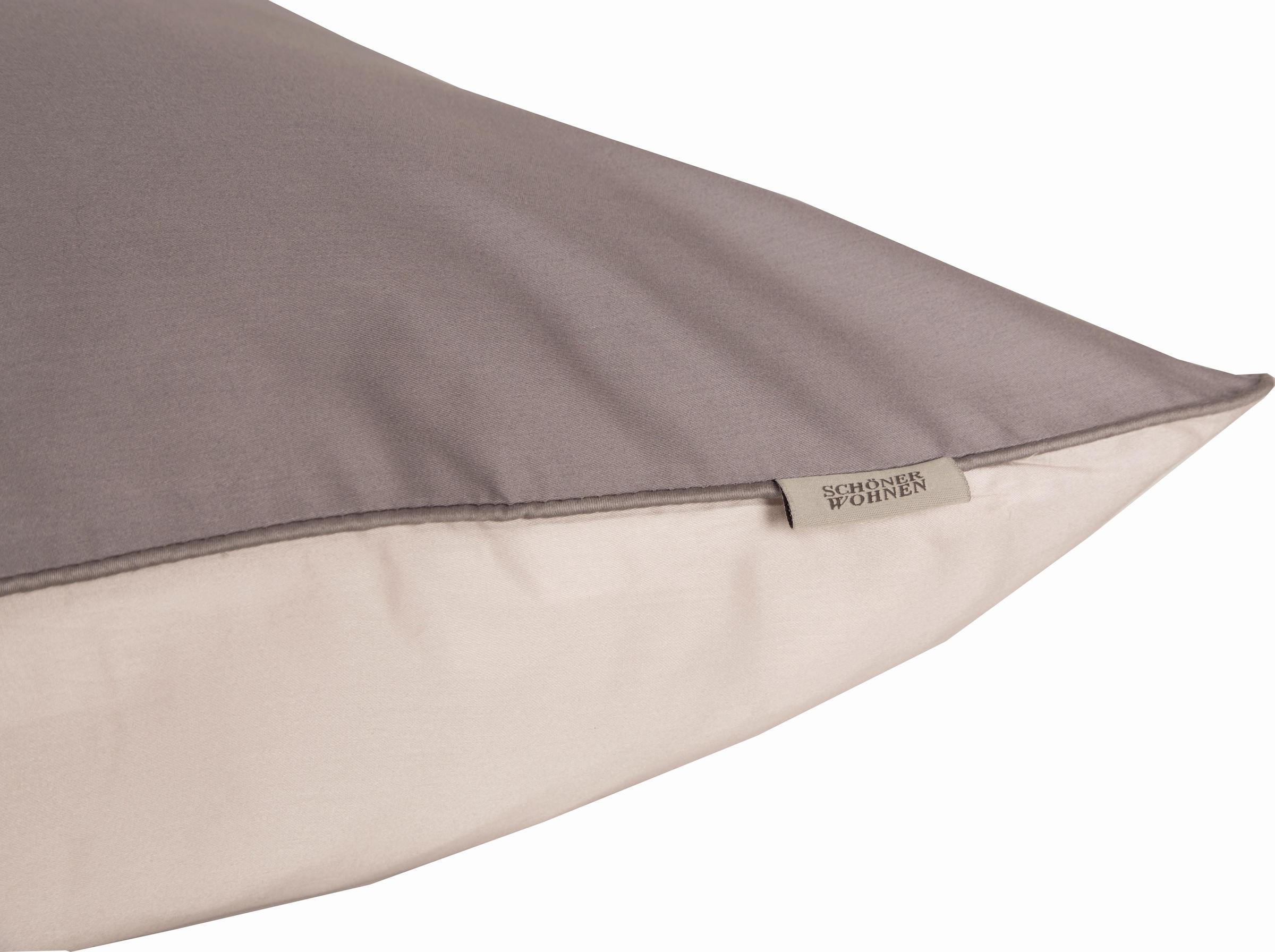 SCHÖNER WOHNEN-Kollektion Wendebettwäsche »Pure in Gr. 135x200 oder 155x220 cm«, Bettwäsche aus Baumwolle, elegante Bettwäsche in Satin-Qualität