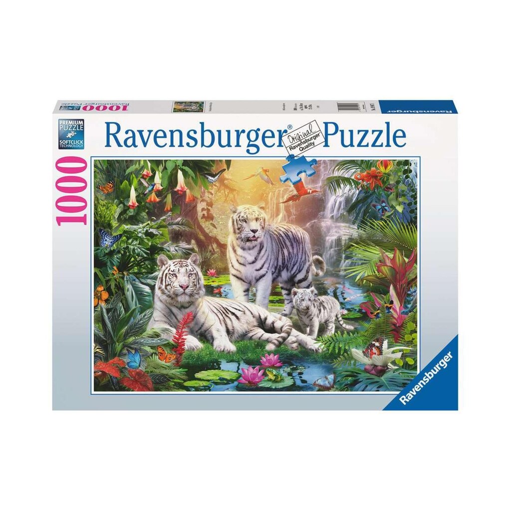 Ravensburger Puzzle »Familie der Weissen Tiger«