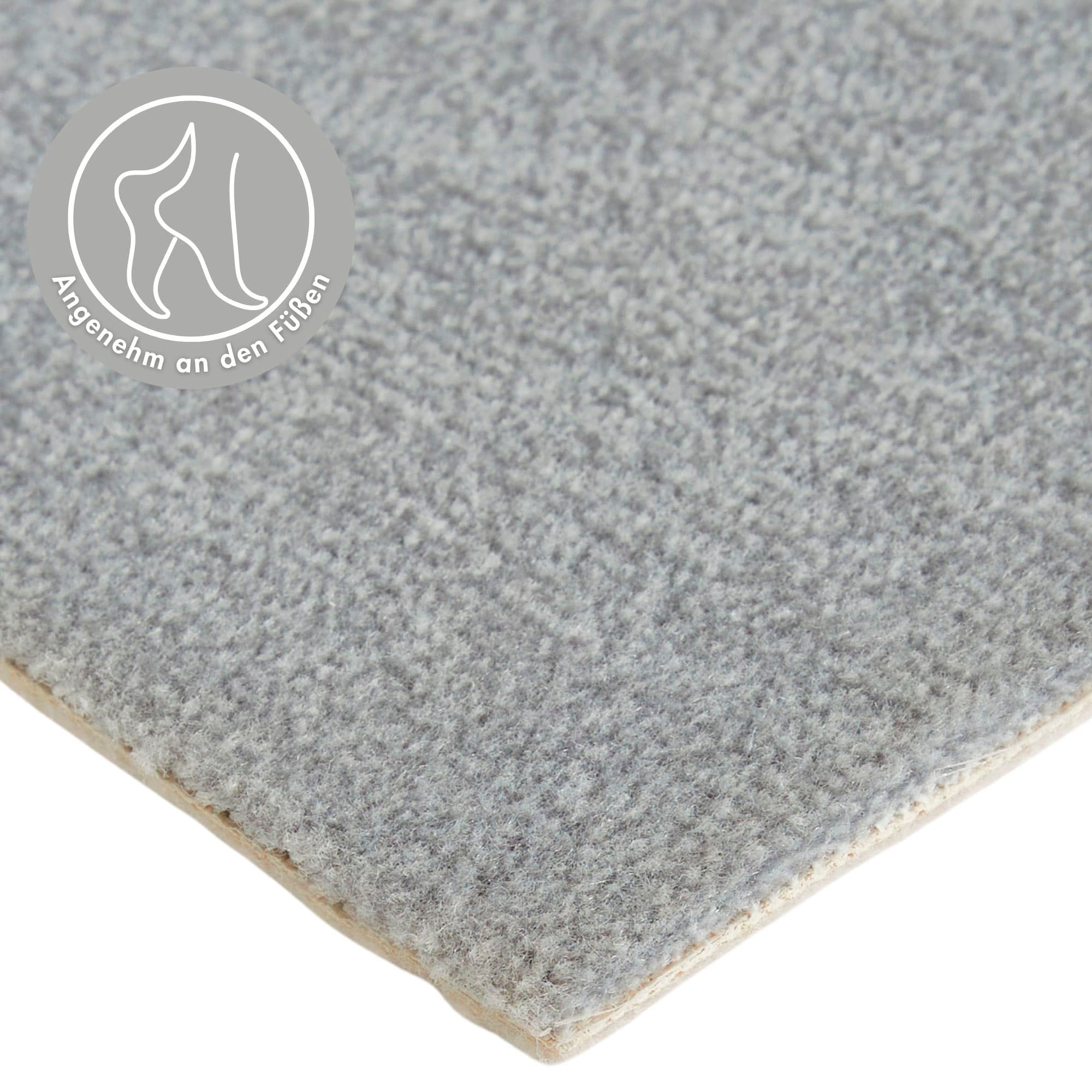 Andiamo Teppichboden "Catania, Velours, Made in Belgium" rechteckig 7,5 mm Höhe meliert, Breite 400 cm oder 500 cm, strapazierfähig & pflegeleicht