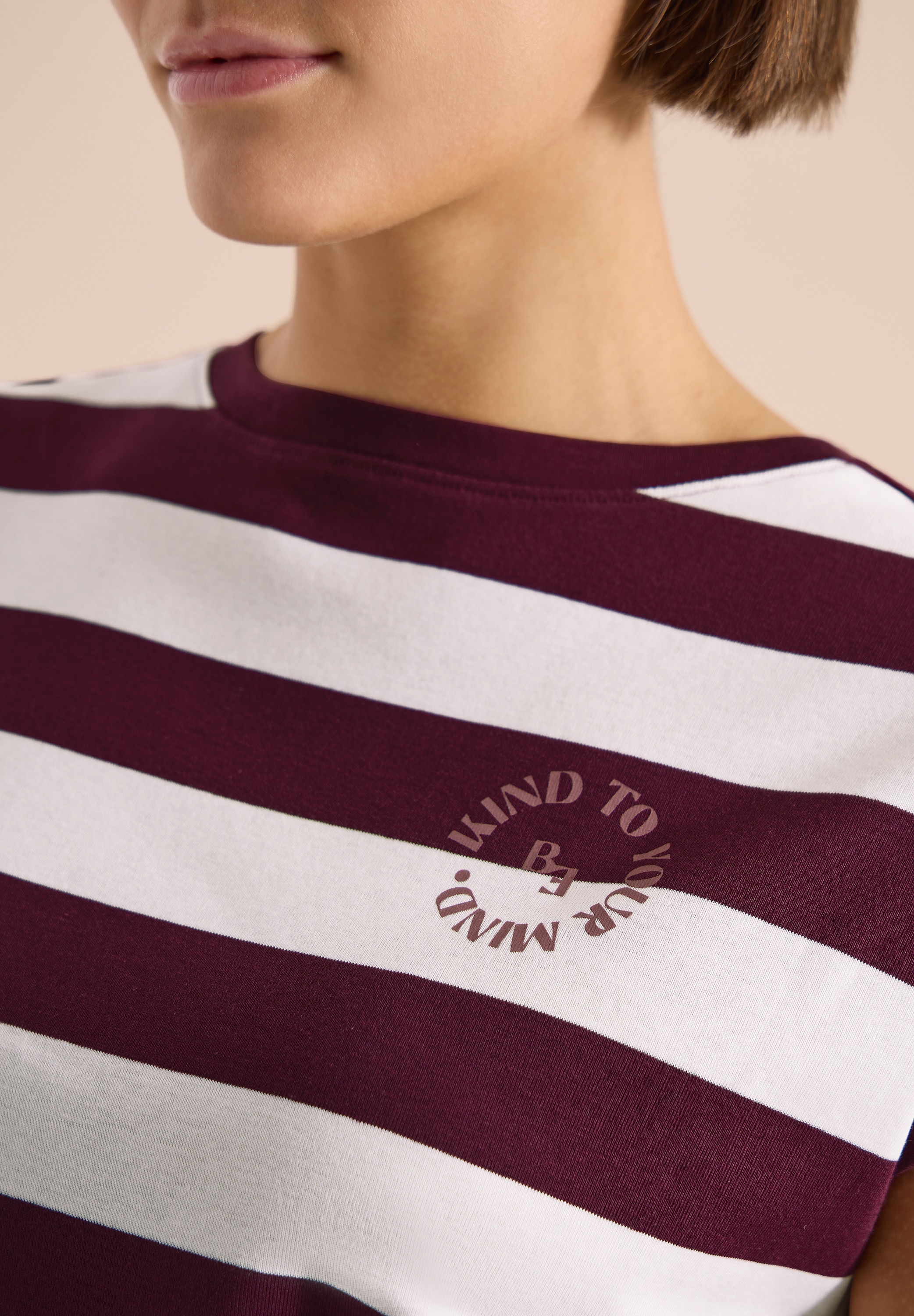 Cecil T-Shirt Mit Printdetail