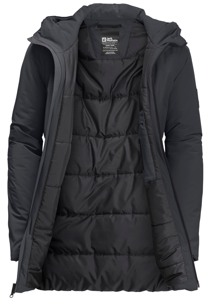 Jack Wolfskin Winterjacke »LUISENPLATZ JKT W«, mit Kapuze