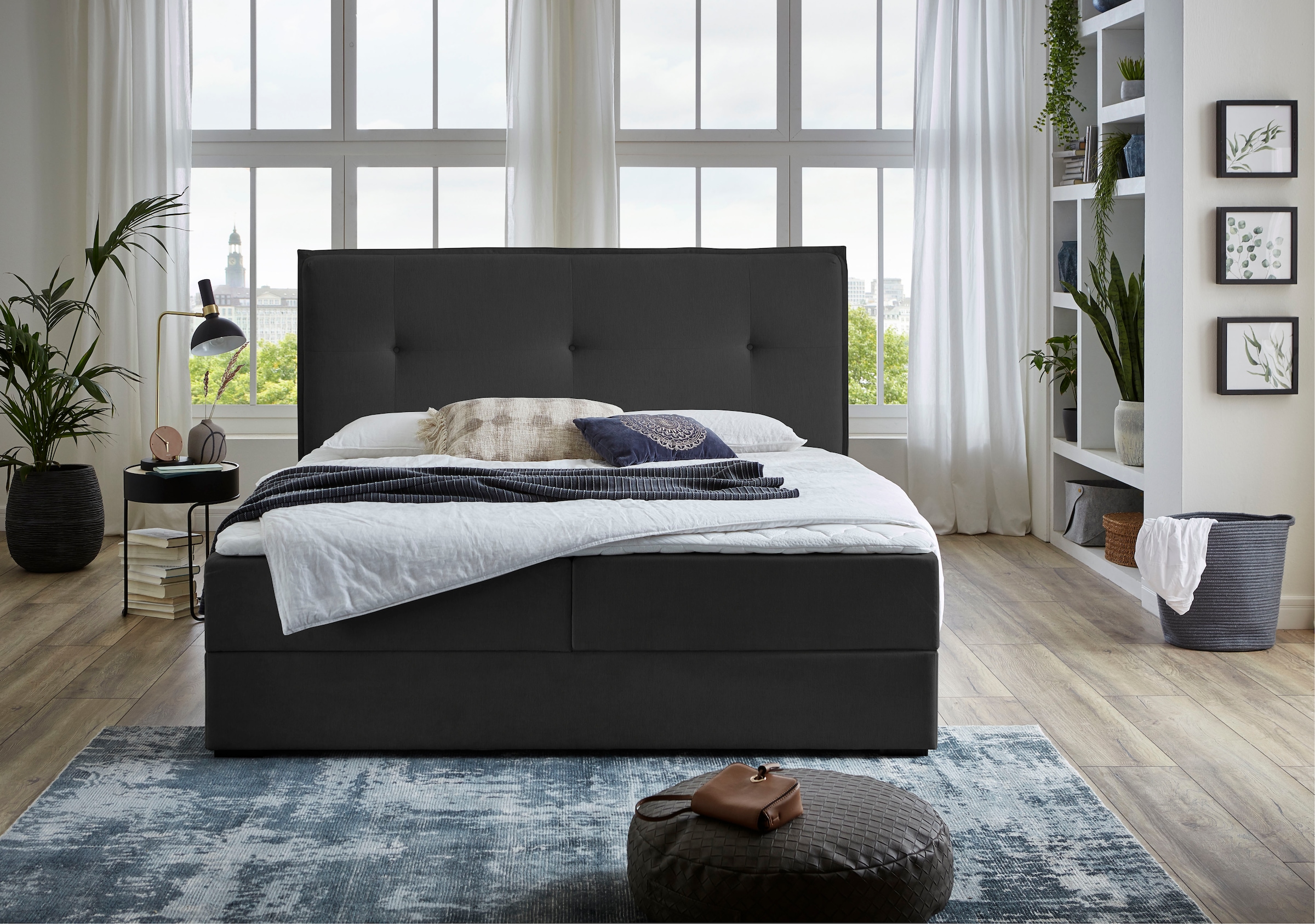 ATLANTIC home collection Boxbett »Lucy«, mit Bettkasten