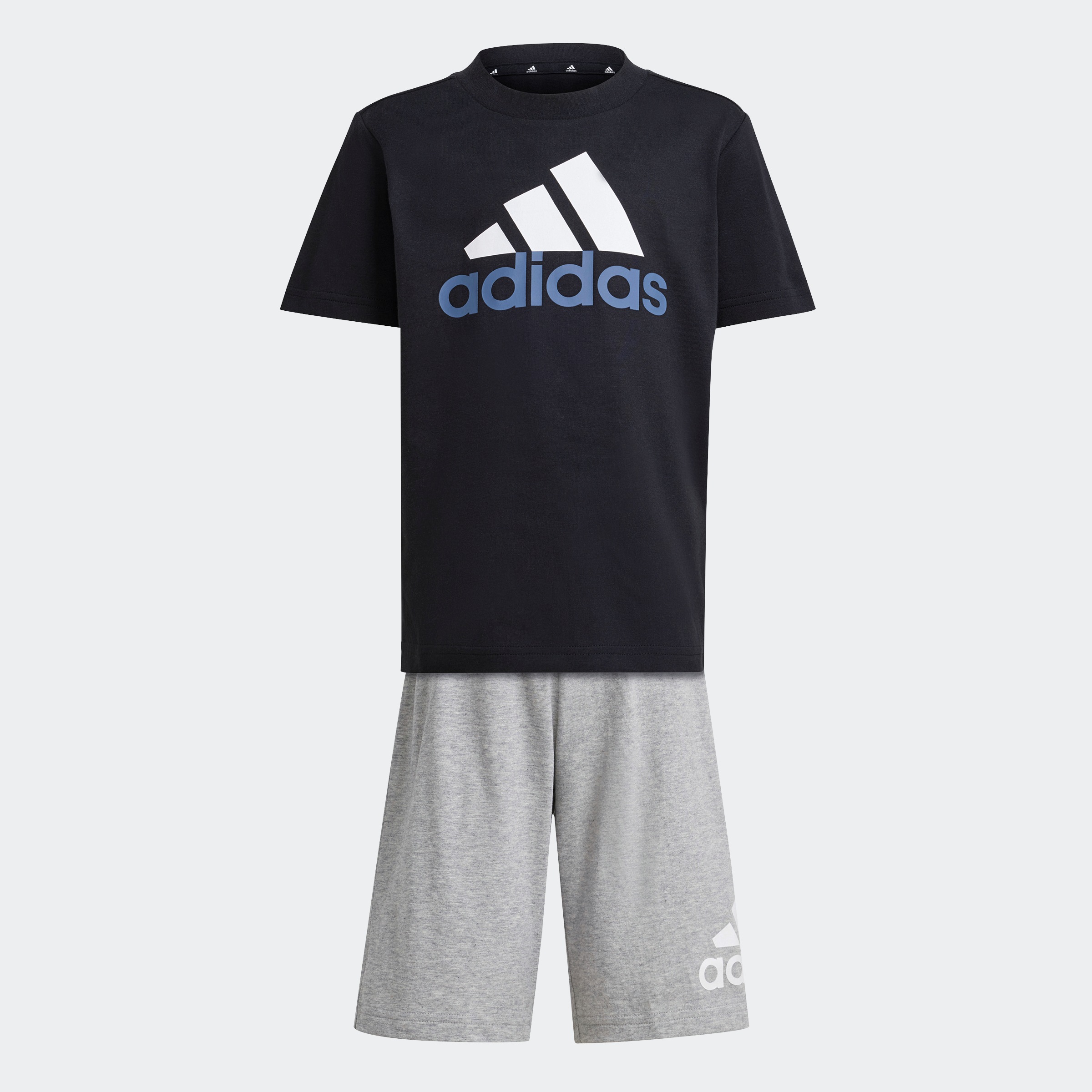 adidas Sportswear Trainingsanzug »ESSENTIALS LOGO UND SHORTS SET«, (2 tlg.)