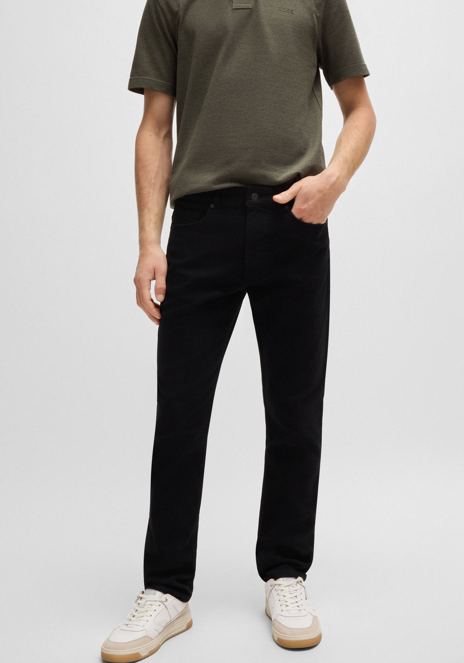 BOSS ORANGE Slim-fit-Jeans »Delaware« mit normaler Bundhöhe