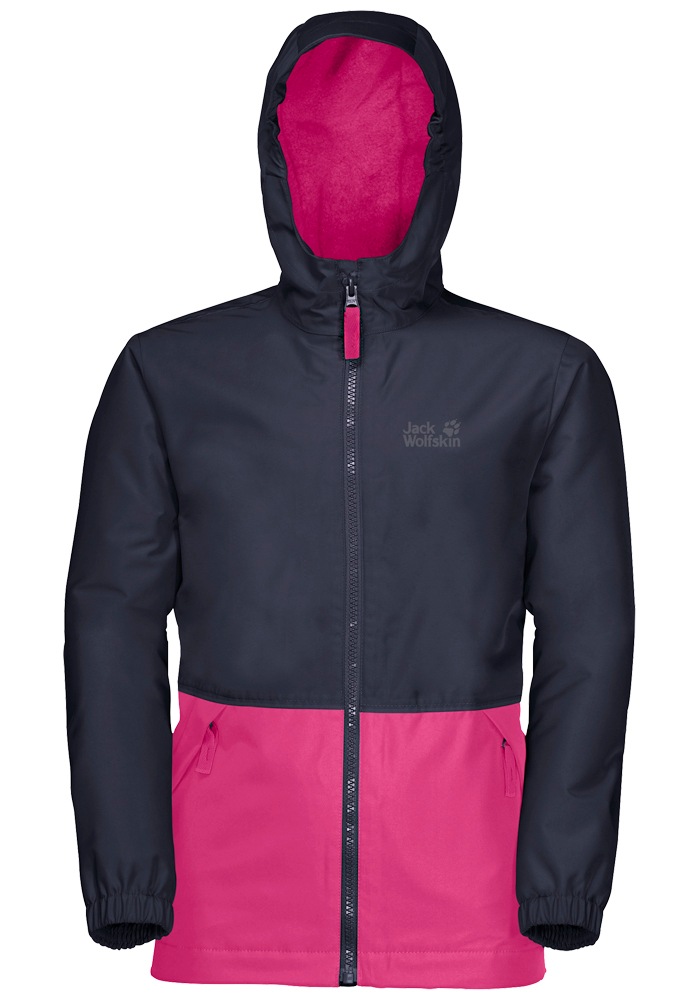 Jack Wolfskin Outdoorjacke »SNOWY DAYS JACKET KIDS«, mit Kapuze kaufen