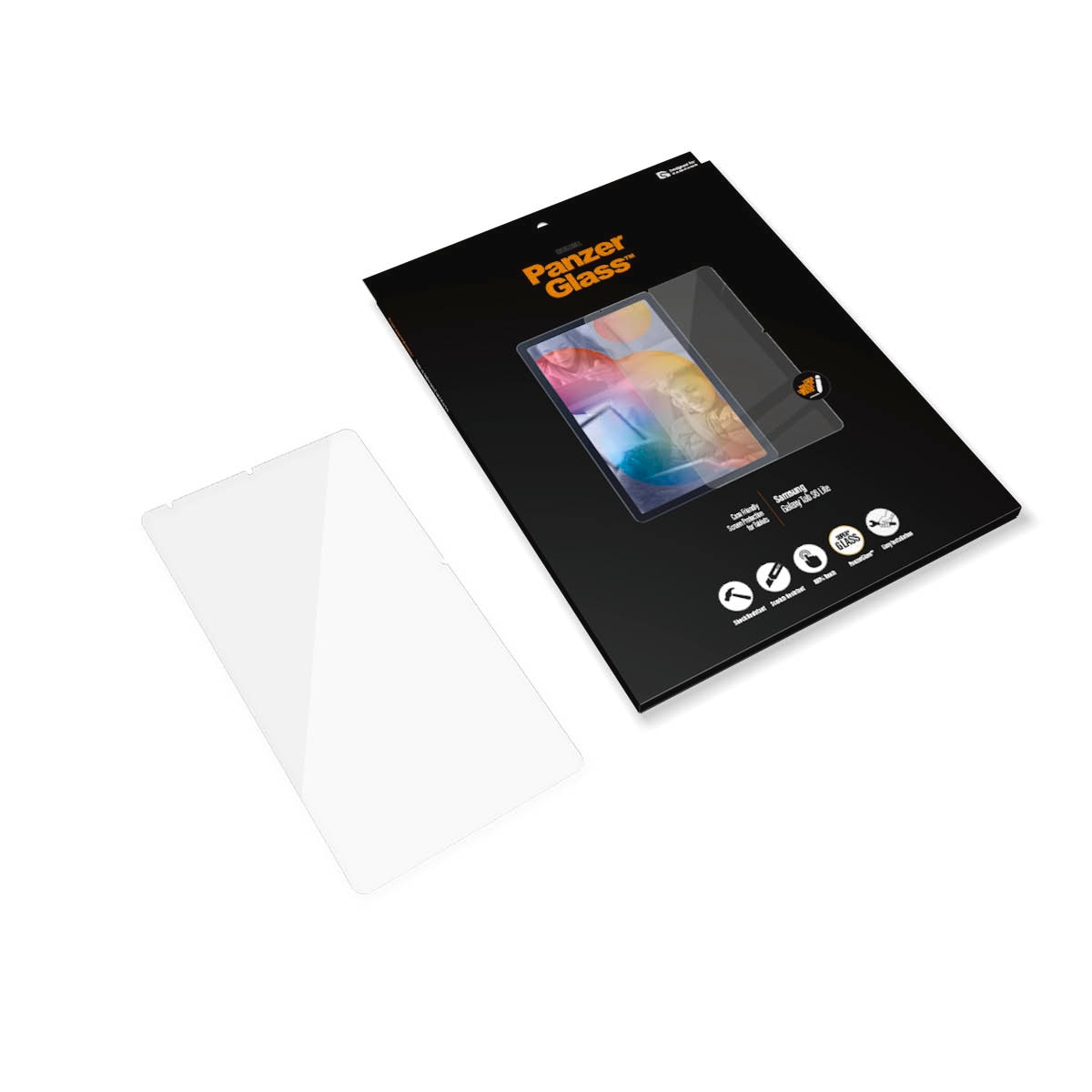 PanzerGlass Displayschutzglas »Case Friendly Screen Protector«, für Samsung Galaxy Tab S6 Lite-Samsung Galaxy Tab S6 Lite 2024, Displayschutzfolie, Schutzfolie, Bildschirmschutz, kratz- & stossfest