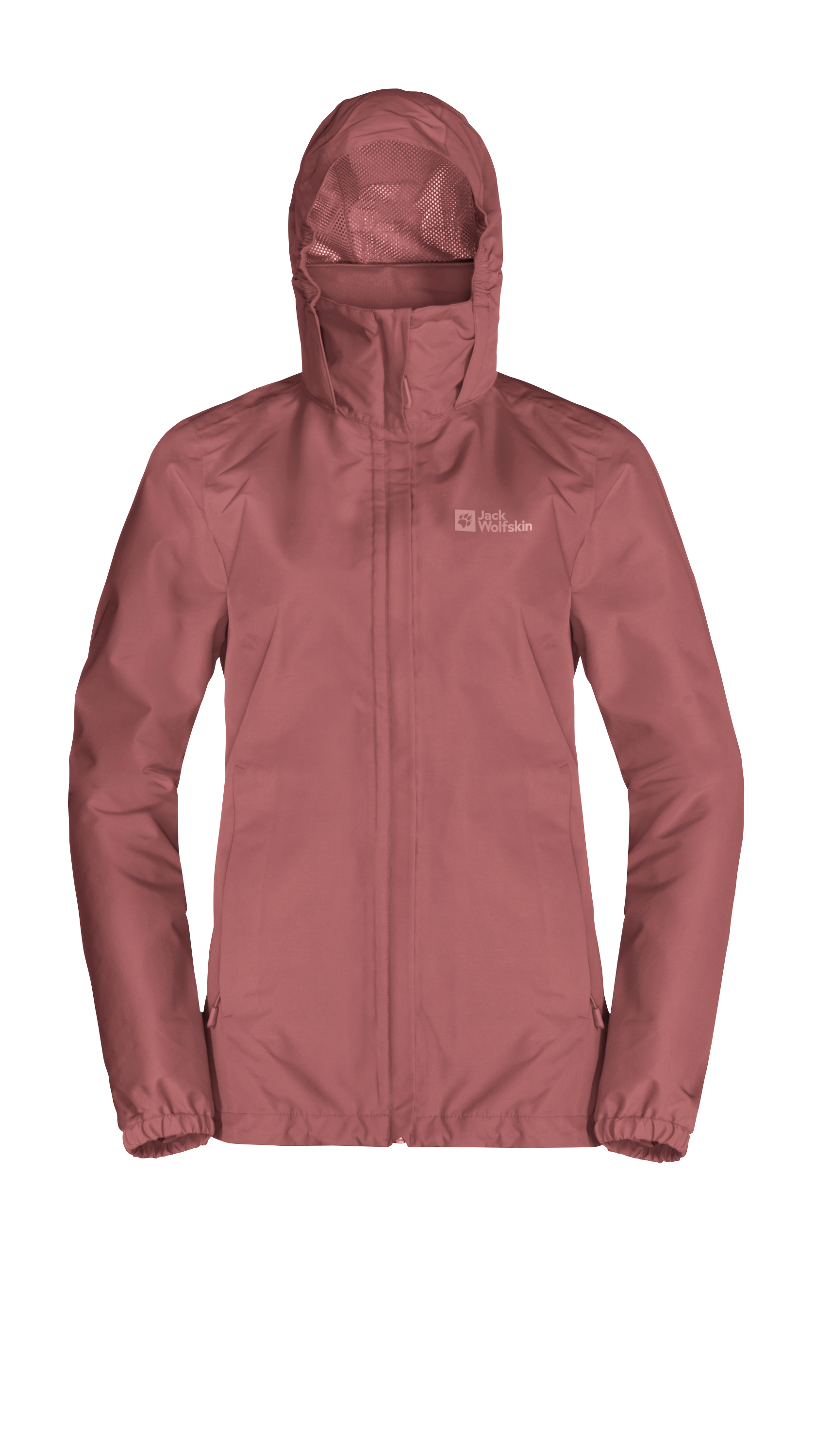 Jack Wolfskin Funktionsjacke »STORMY POINT 2L JKT W«, mit Kapuze, mit verstaubarer Kapuze