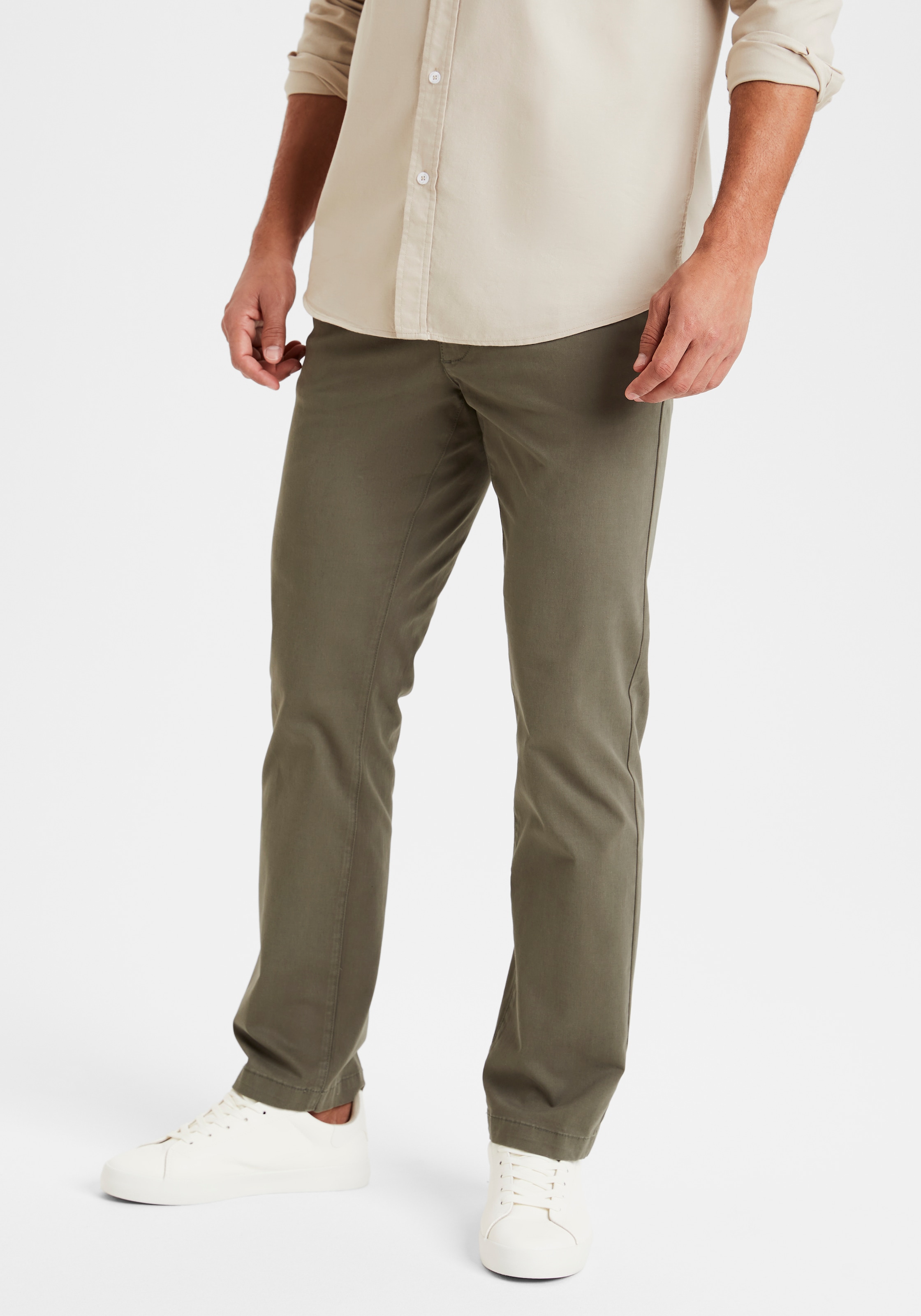 H.I.S Chinohose »regular-fit«, lange Hose, aus elastischer Baumwoll-Qualität