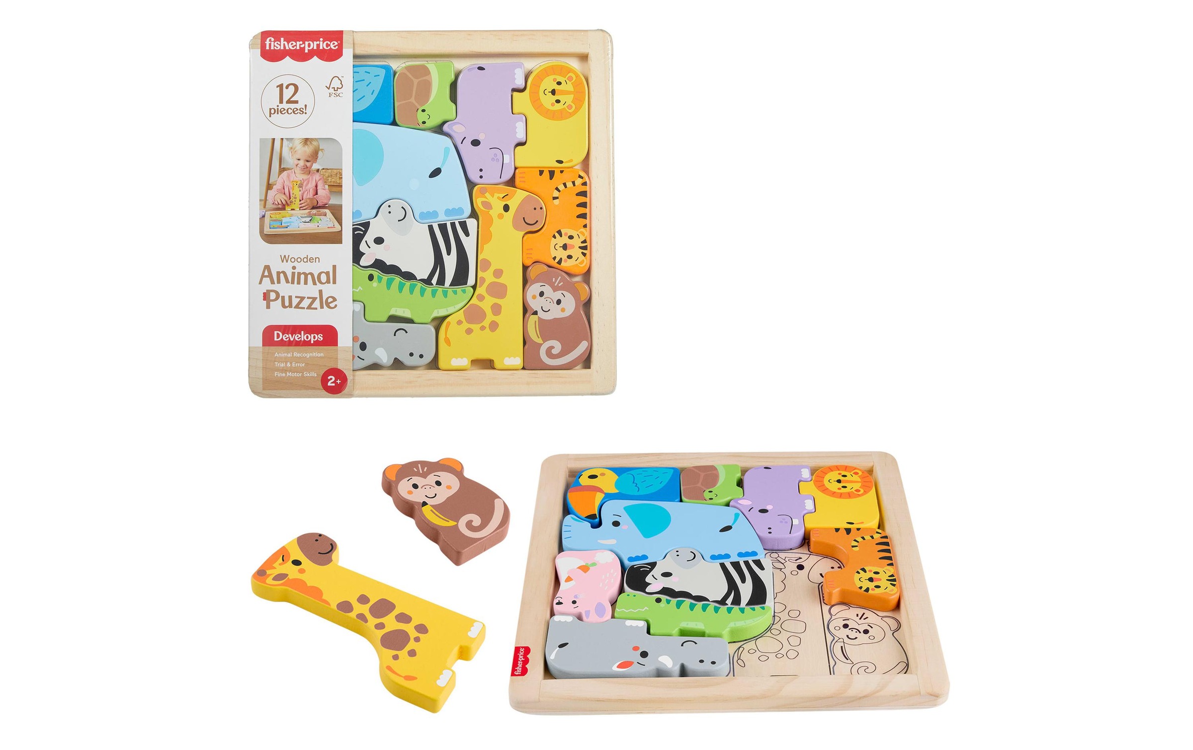 Fisher-Price® Puzzle »aus Holz«