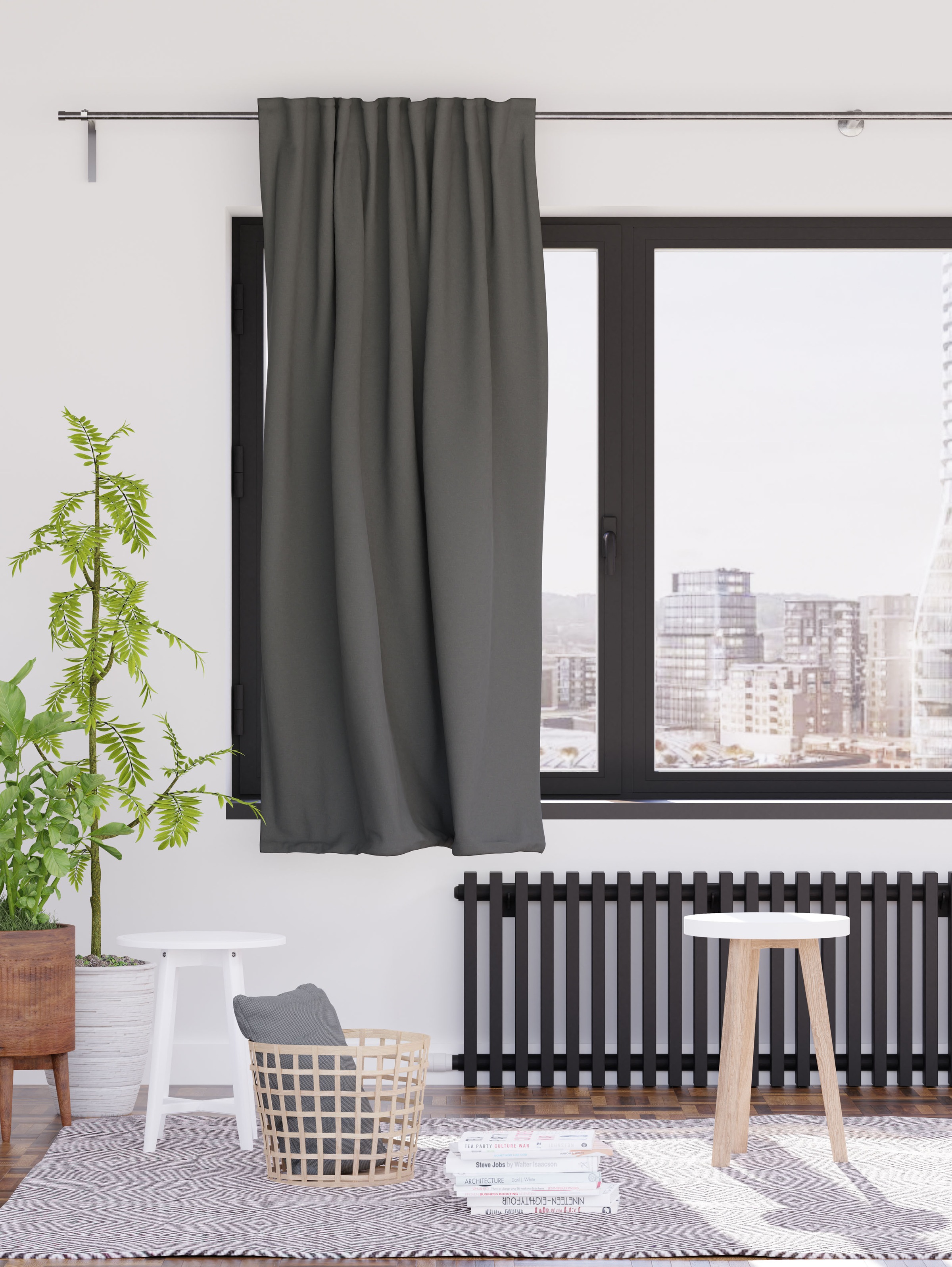 HOMING Vorhang »Galdin«, (1 St.), Verdunklungsvorhang, Akustik, blickdicht,  Thermo, Energiesparend online kaufen | Jelmoli-Versand