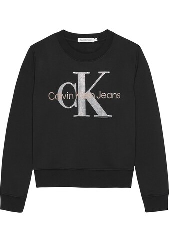 Calvin Klein Jeans Sweatshirt »MONOGRAM METALLIC SWEATSHIRT« kaufen