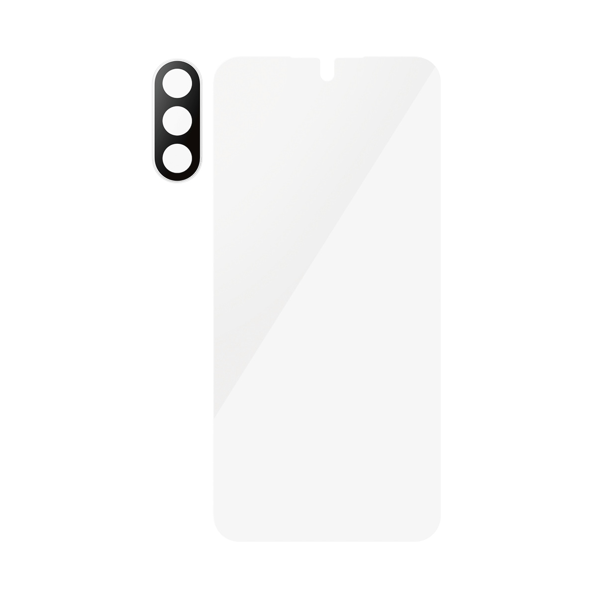 SAFE by PanzerGlass Displayschutzglas »2-in-1 Protection Ultra-Wide Fit Screen + Camera Lens Protection«, für Samsung Galaxy A56 5G, Displayschutzfolie, Schutzfolie, Bildschirmschutz, kratz- & stossfest