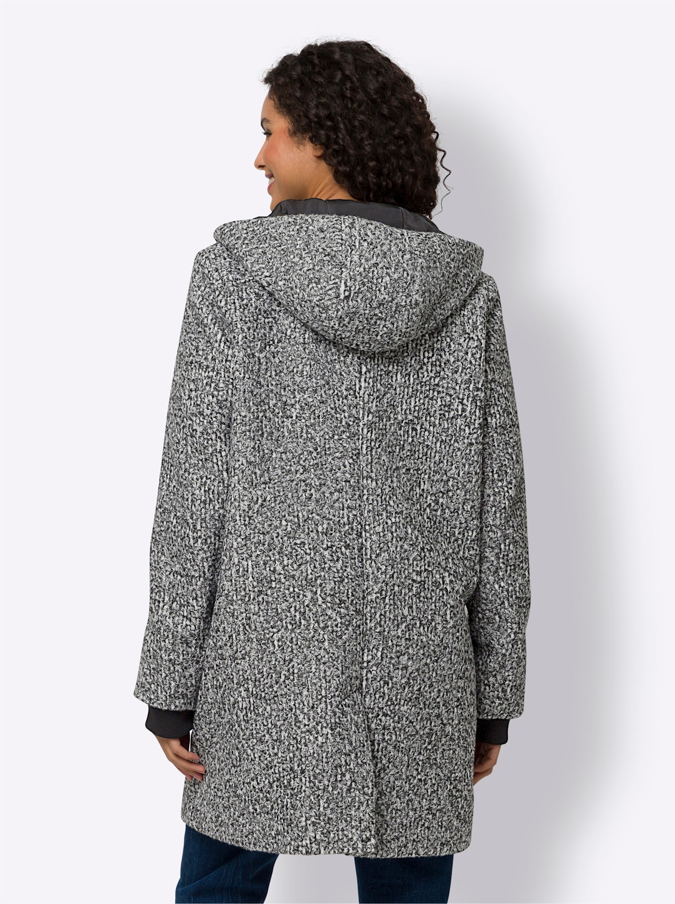heine Langjacke, mit Kapuze