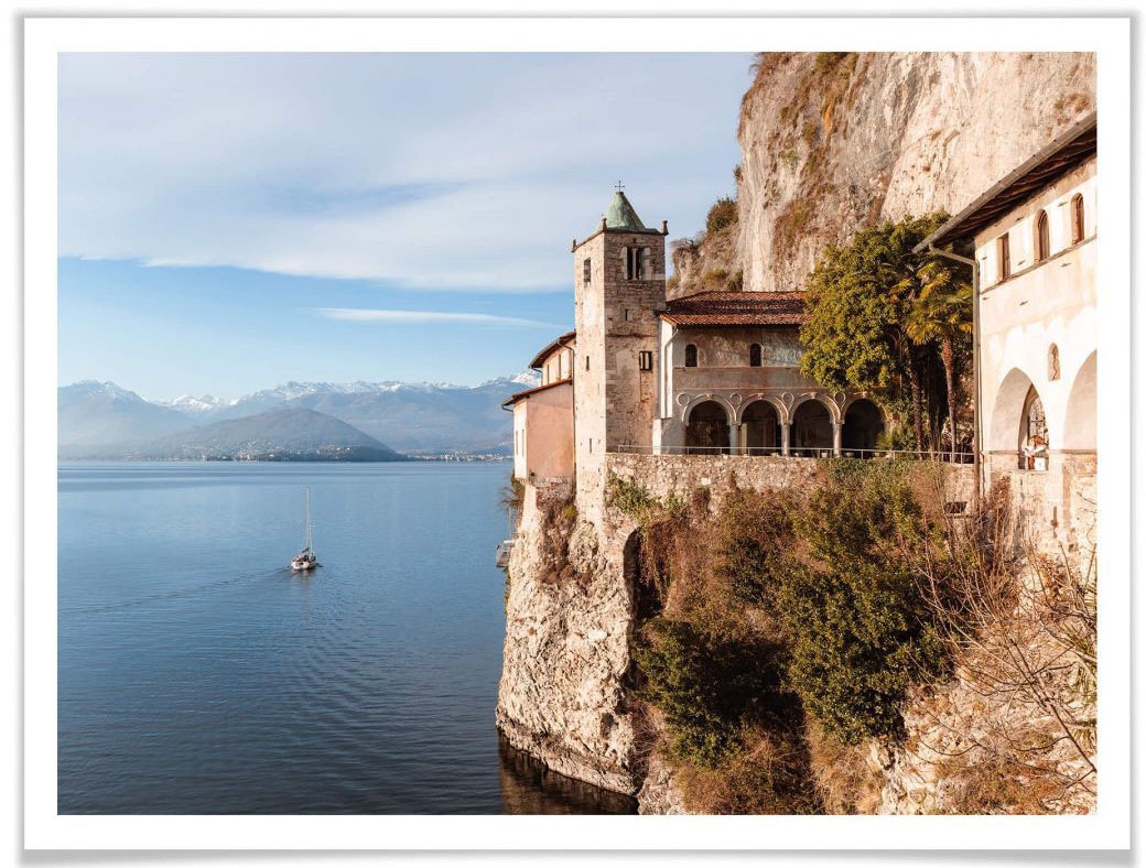 Wall-Art Poster »Lago Maggiore«, Landschaften, online Jelmoli-Versand Wandposter (1 bestellen | St.), Poster, Bild, Wandbild