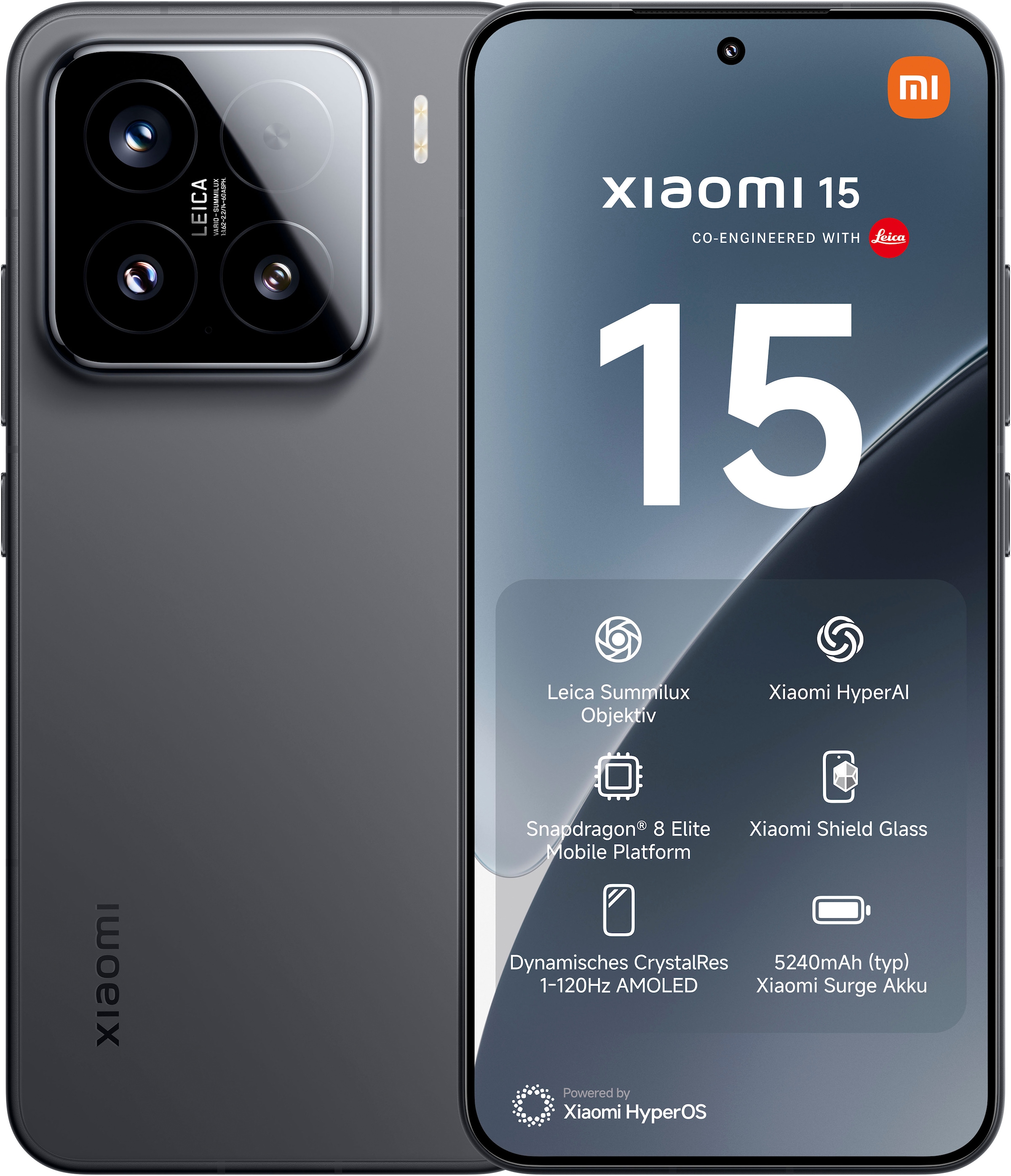 Xiaomi Smartphone "15 12+512GB" Schwarz